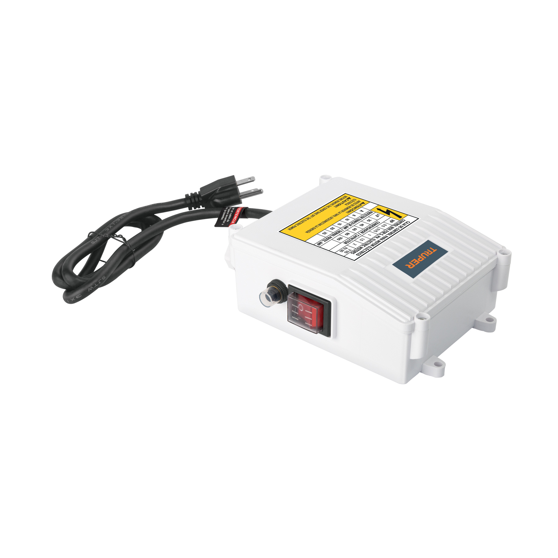 Caja de control para bomba tipo bala 3/4 HP, TRUPER