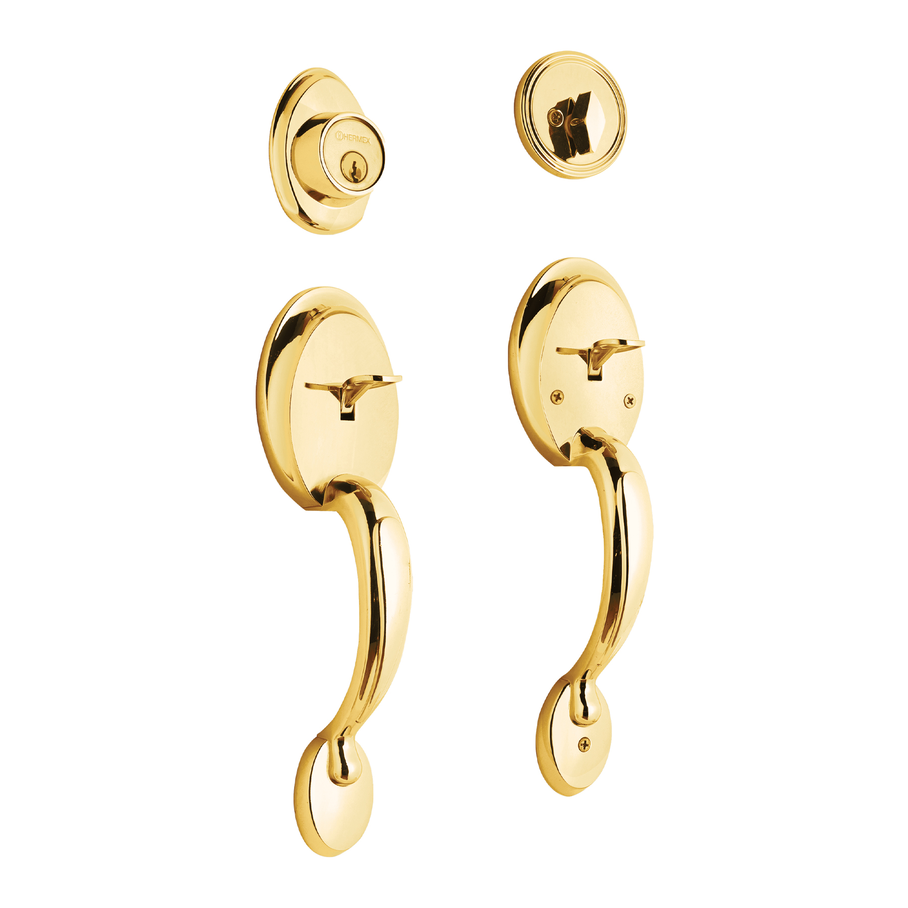 Doble jaladera y perilla, Berna mariposa, LB, BASIC