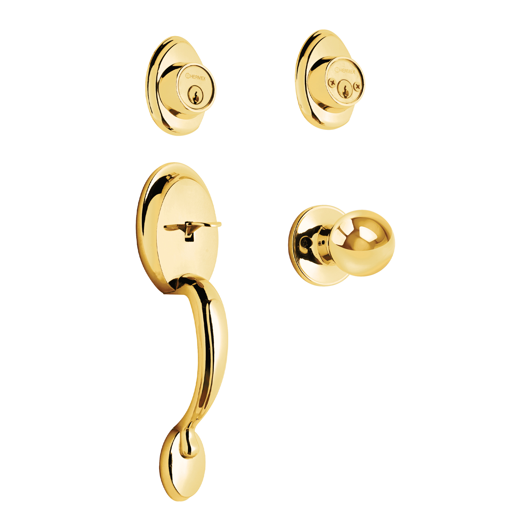 Jaladera y perilla, Berna llave-llave, LB, BASIC