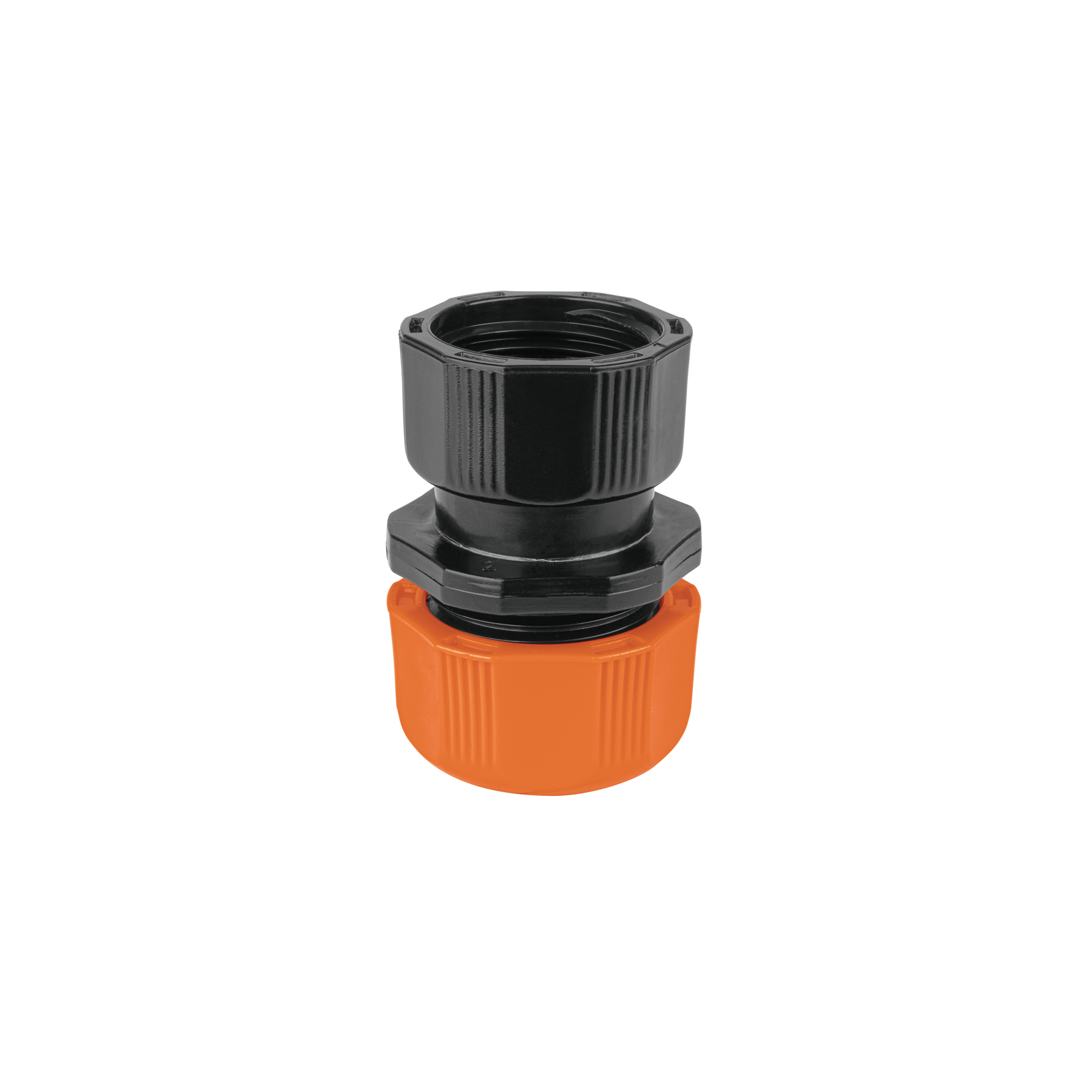 Conector 1/2' hembra de ABS con tuerca de ajuste manual