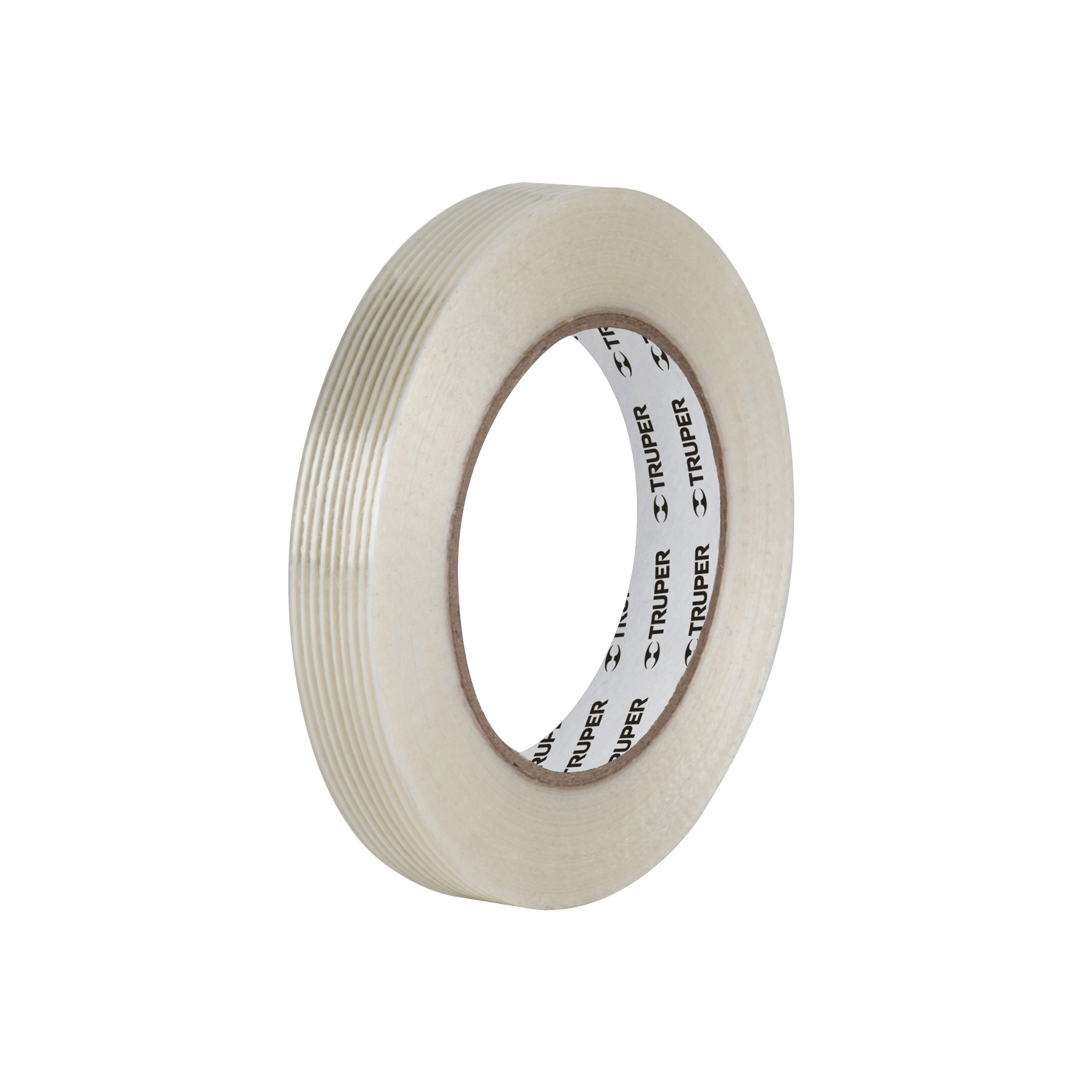 Cinta flejadora con filamentos 18mm x 50 m, transparente