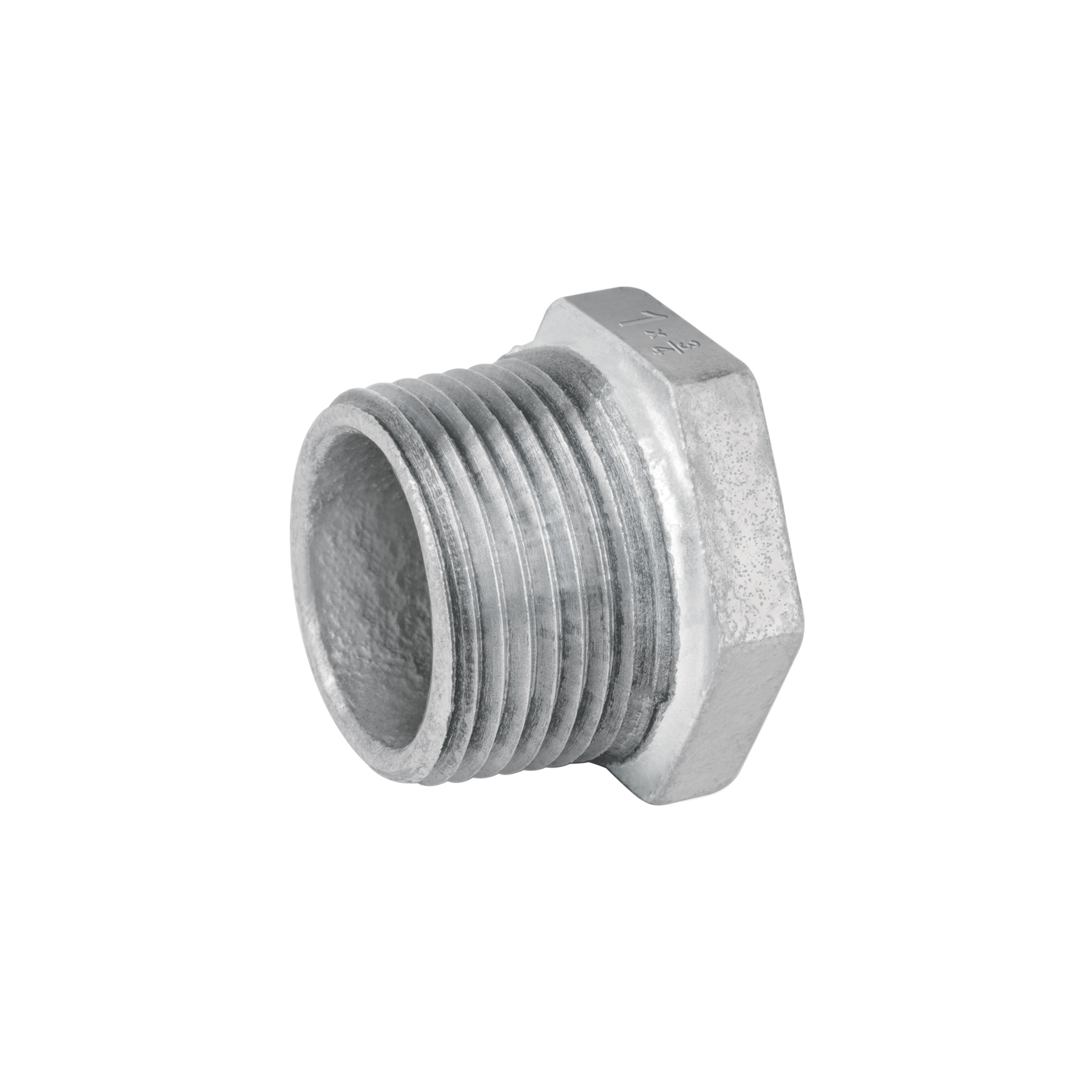 Reducción bushing acero galvanizado 1'x 3/4', Foset