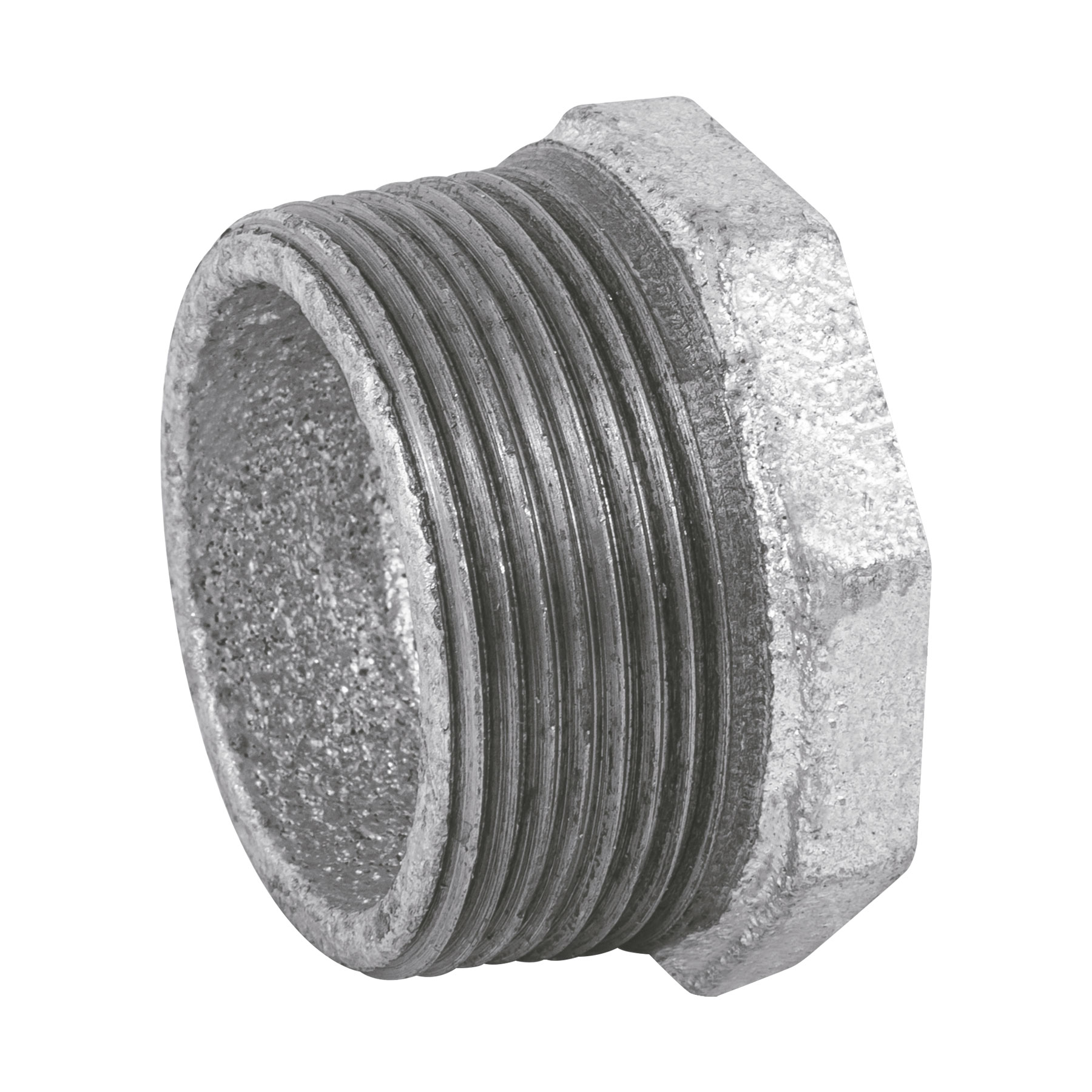 Reducción bushing acero galvanizado 1-1/2 x 1', Foset