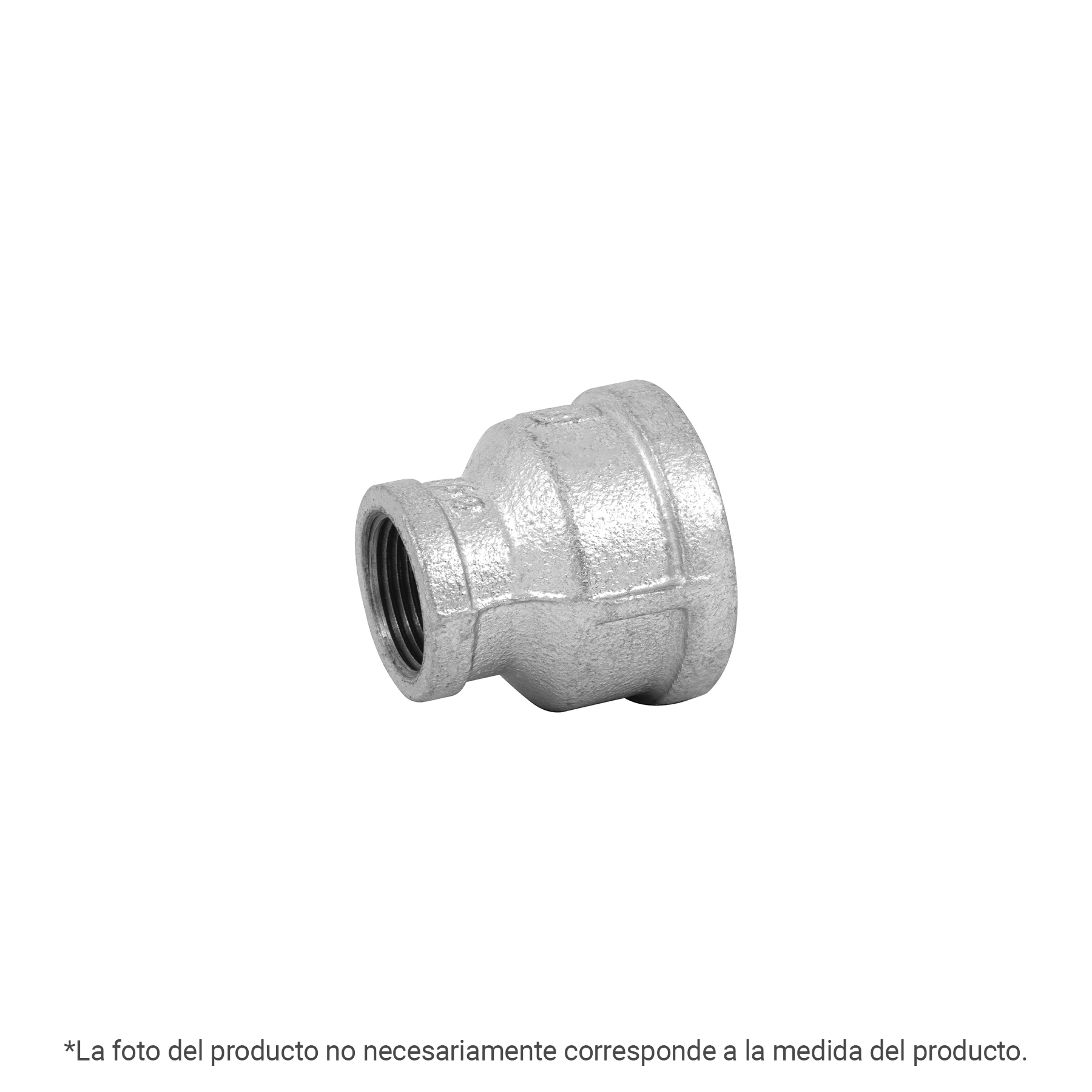 Reducción campana acero galvanizado 2x1/2', FOSET