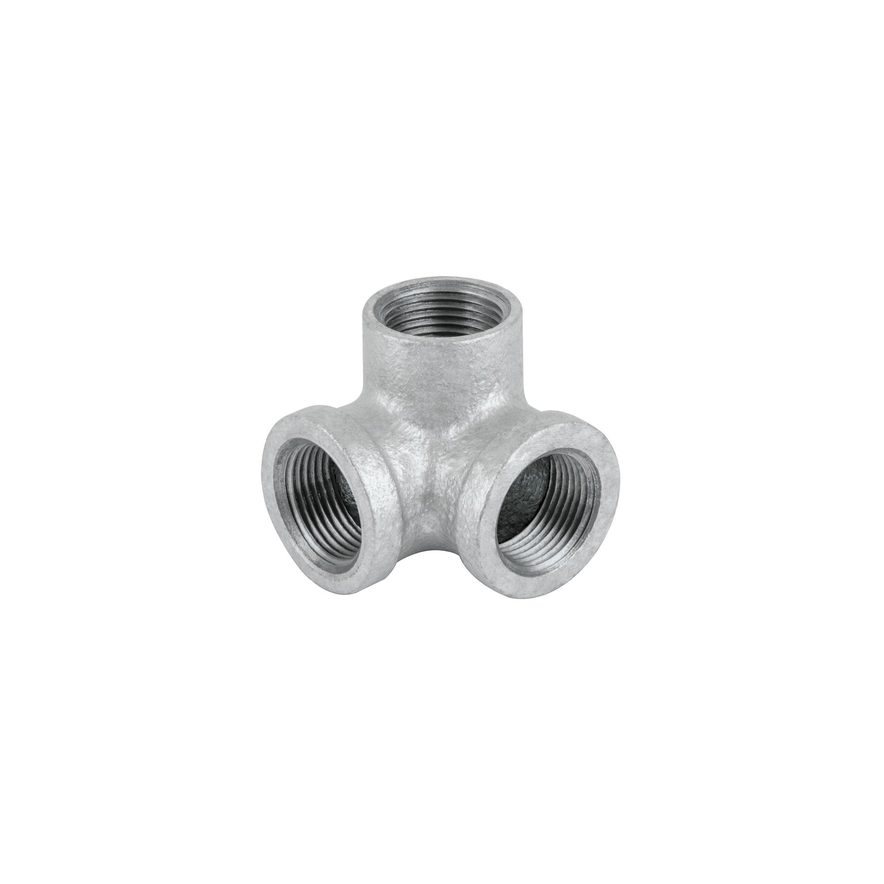 Codo rincón acero galvanizado de 3/4', Foset