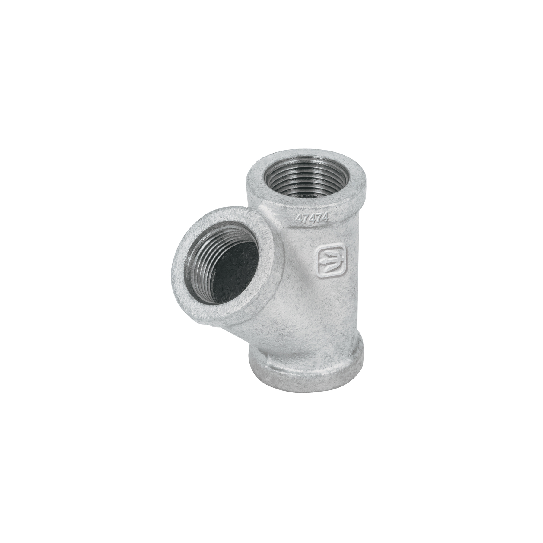 Yee sencilla 3/4' acero galvanizado, Foset
