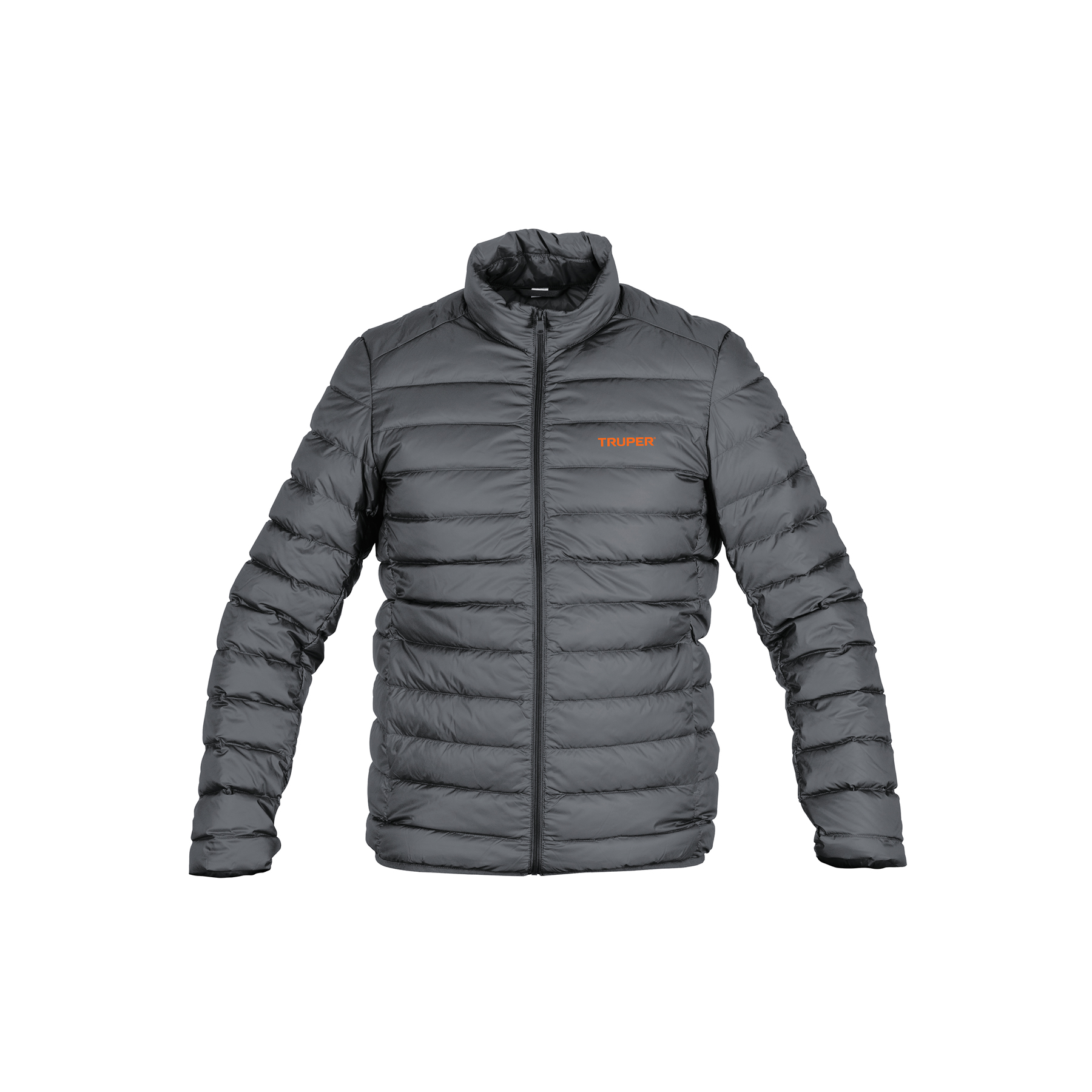 Chamarra de plumas ligera para hombre, gris, CH, TRUPER