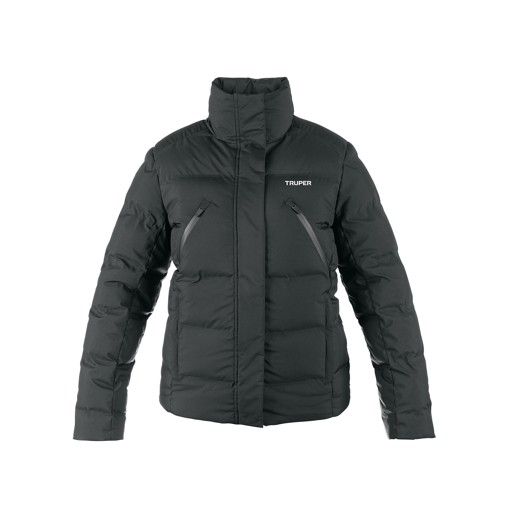 Chamarra acolchada térmica para mujer, negra, CH,TRUPER