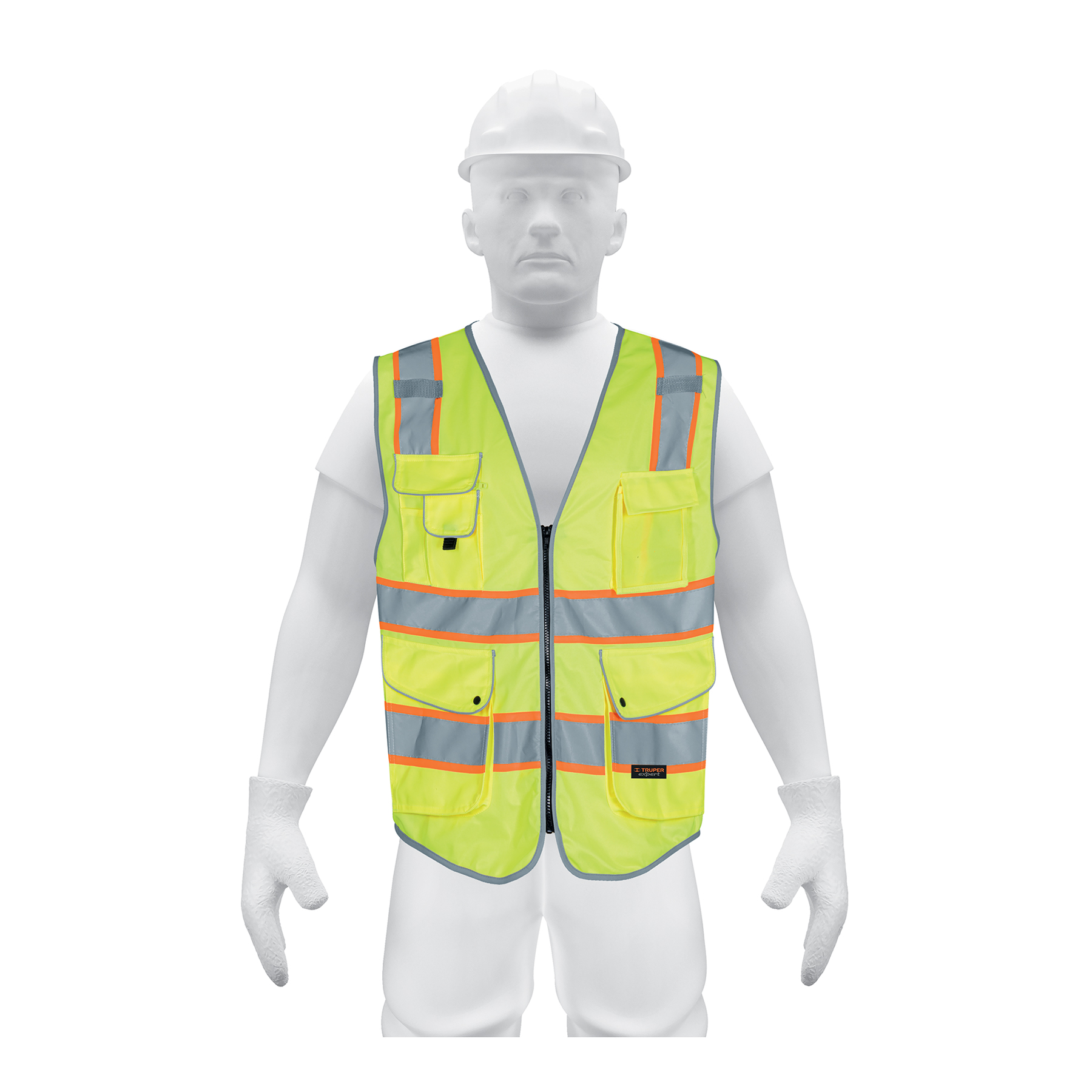 Chaleco de seguridad de alta visibilidad, verde, XG, EXPERT