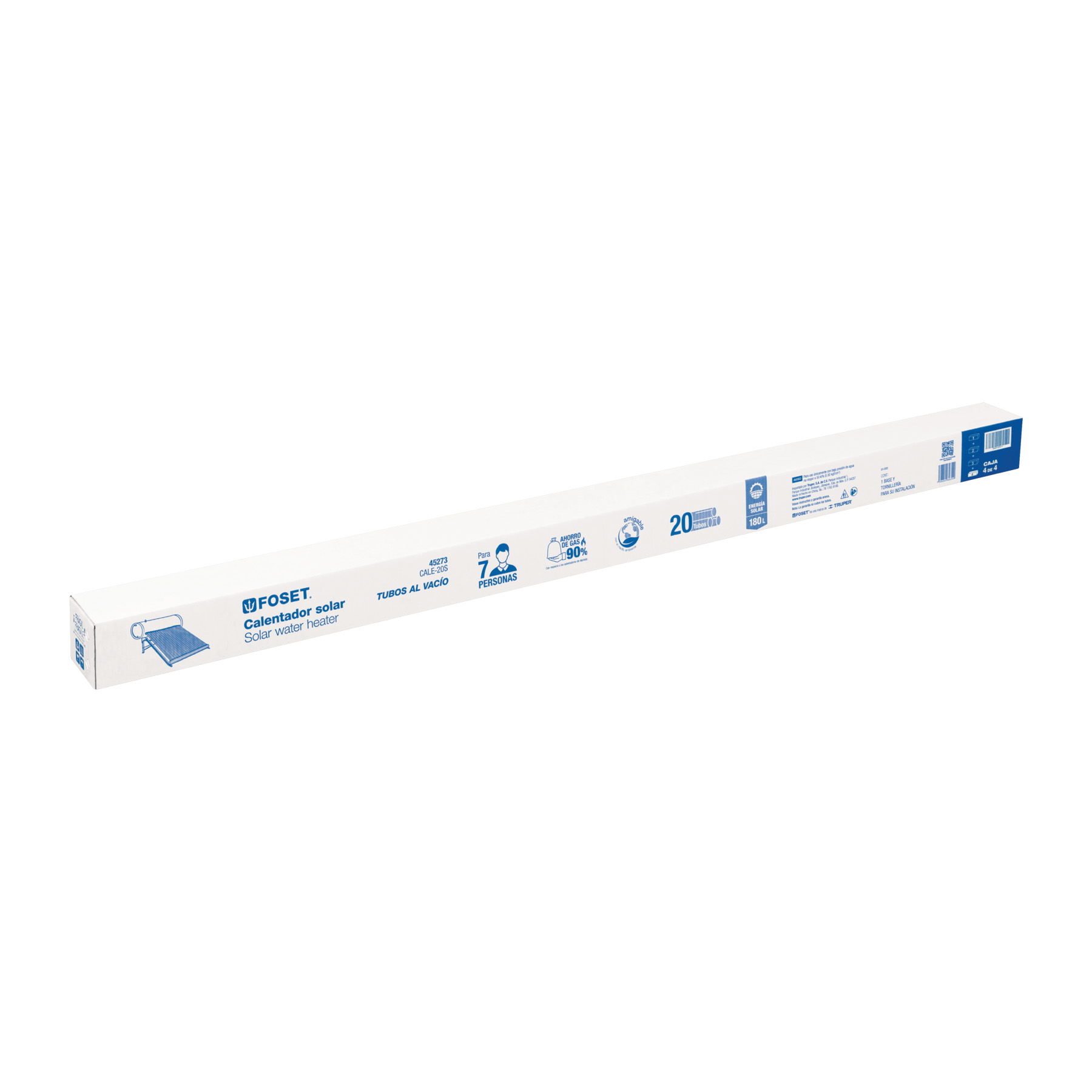 Caja de empaque de repuesto 2 de 2 para tubos CALE-20S