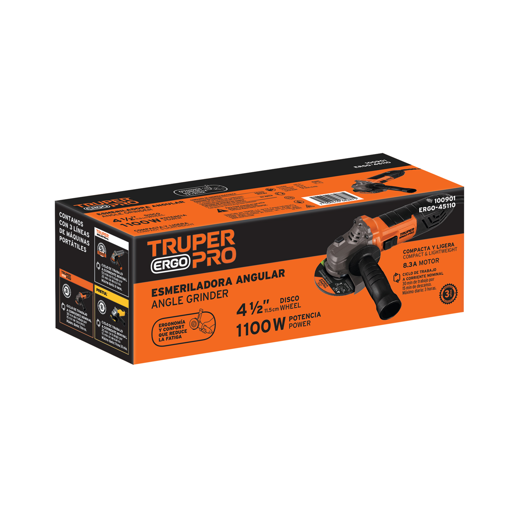 Caja de empaque de repuesto para ERGO-45110, TRUPER