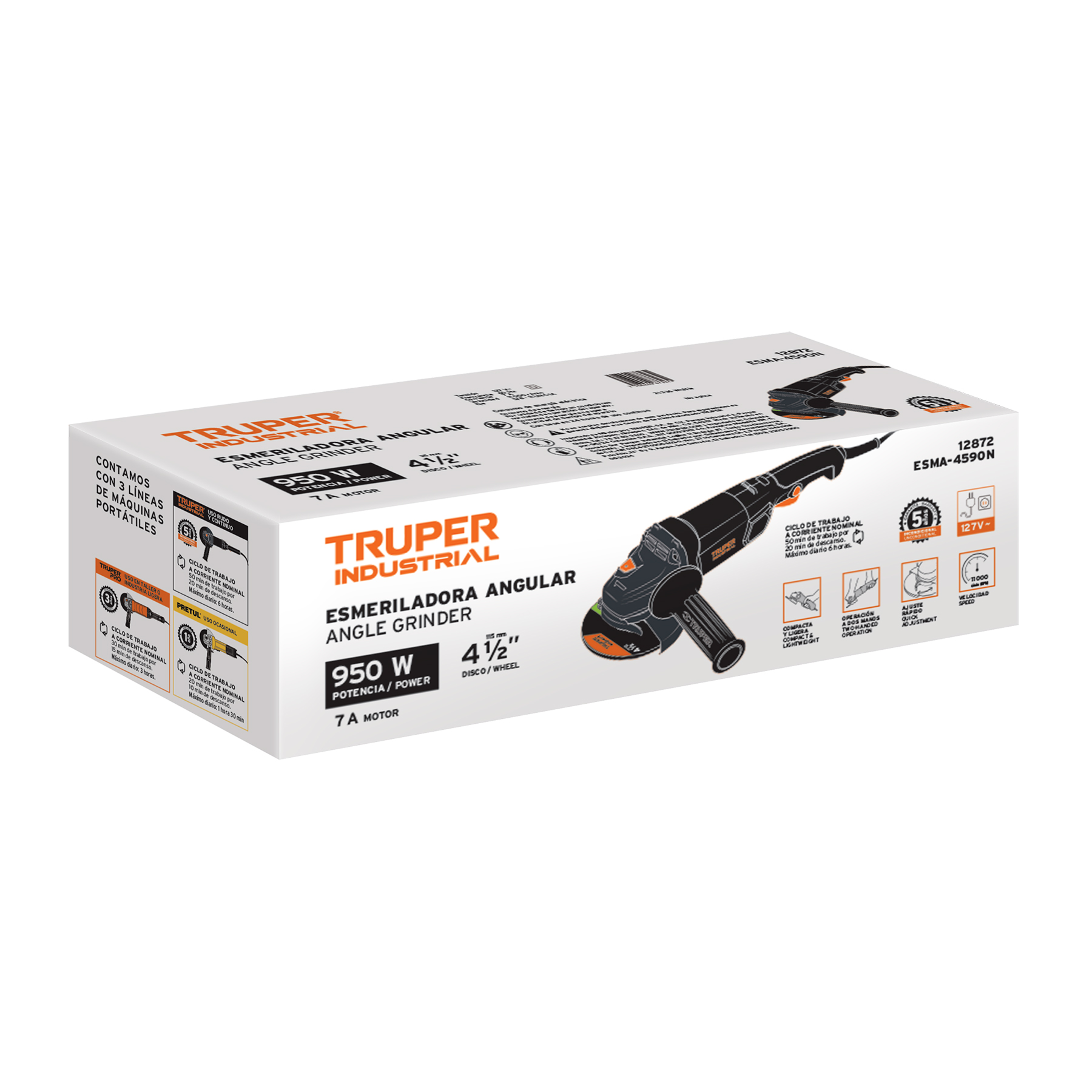 Caja de empaque de repuesto p/ ESMA-4590N, TRUPER INDUSTRIAL