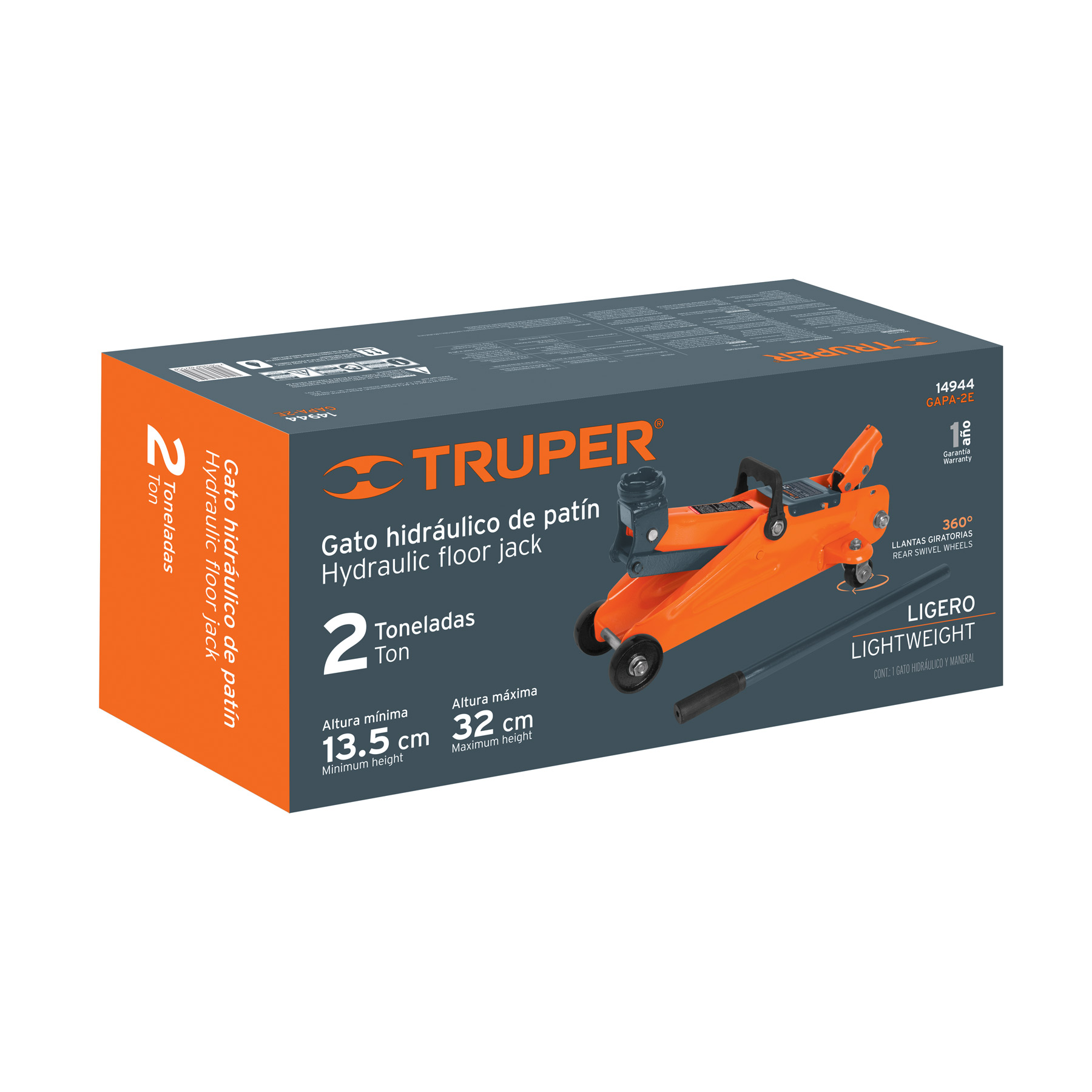 Caja de empaque de repuesto para GAPA-2E, TRUPER