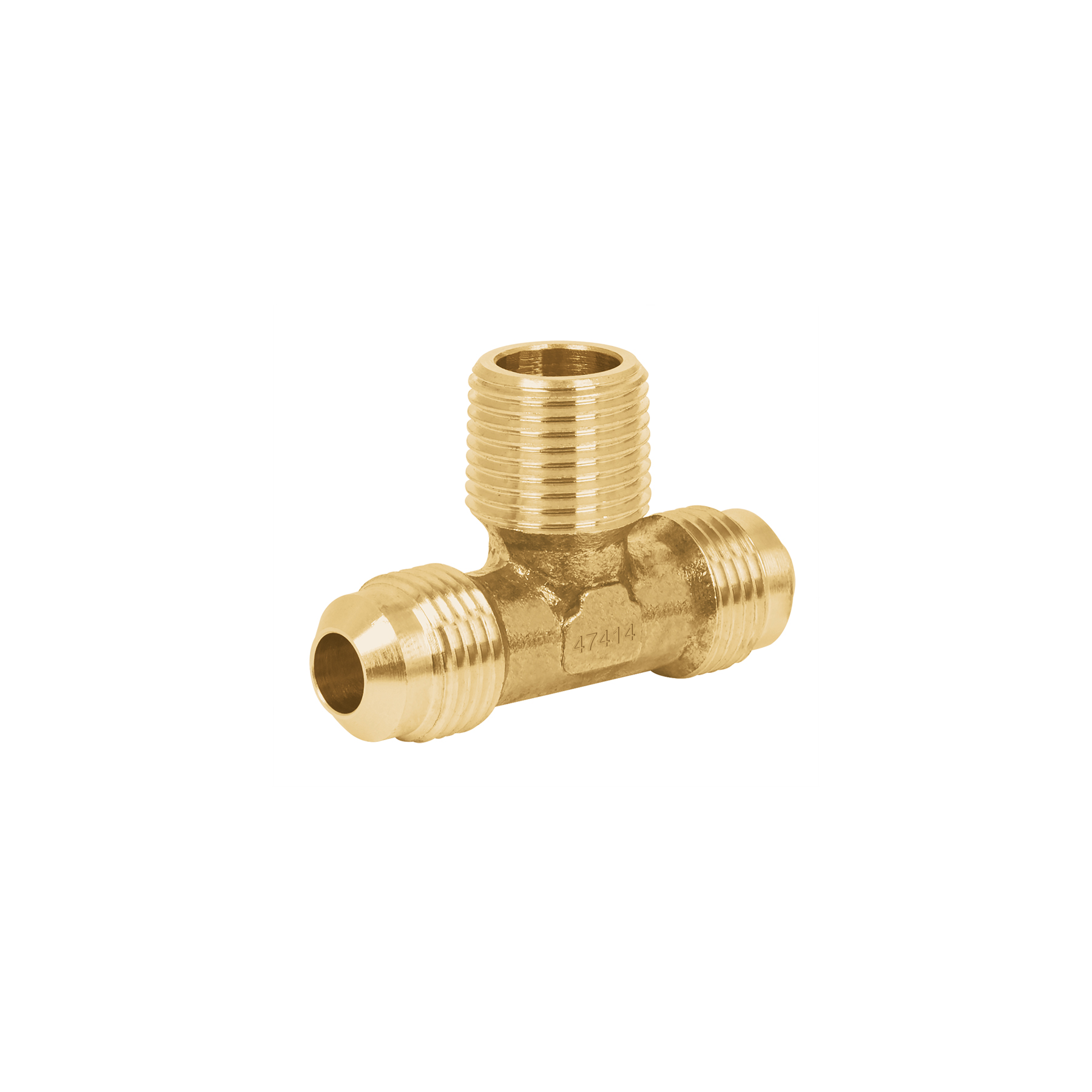 Tee terminal de latón centro 3/8', Foset