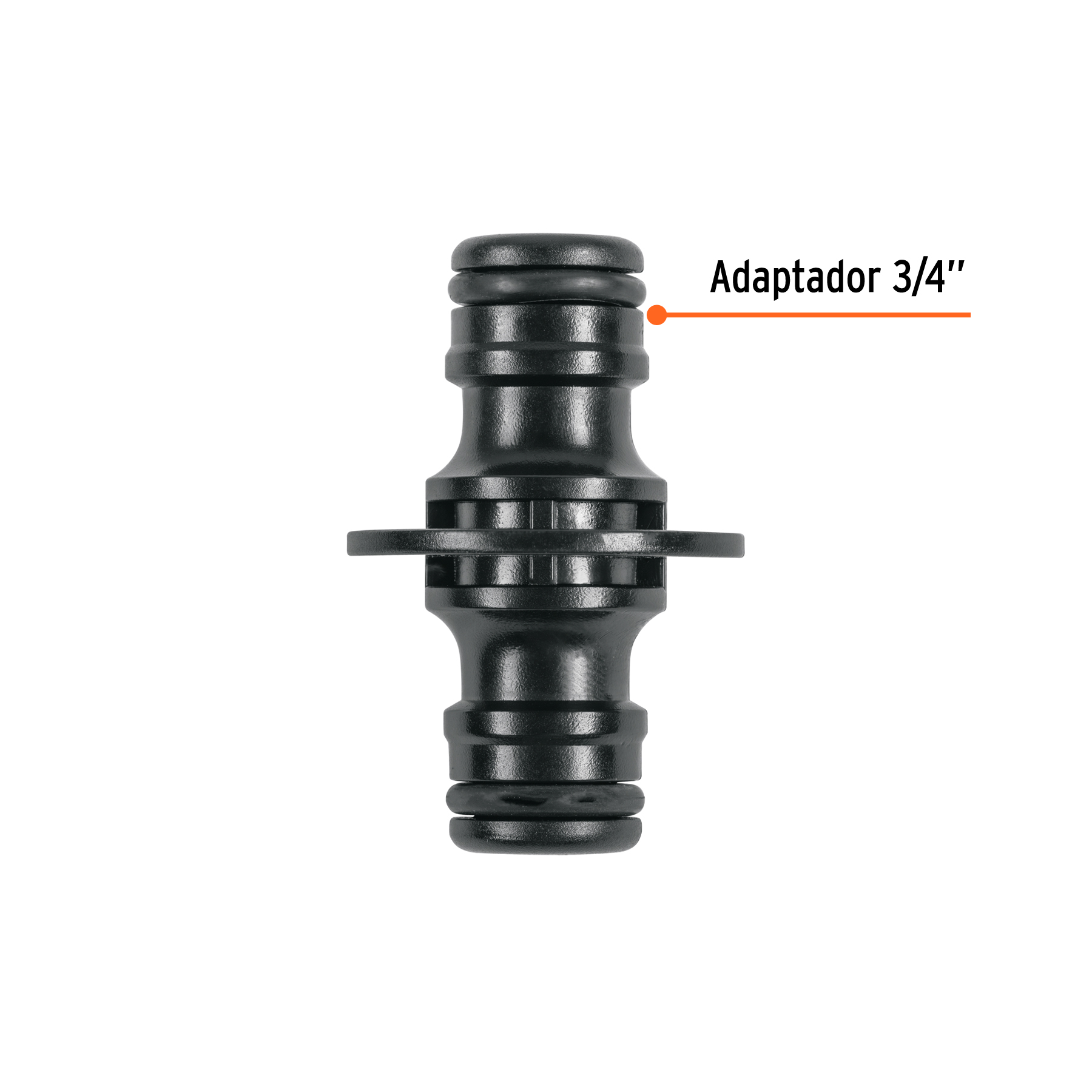 Adaptador unión 3/4' rápido de ABS, sistema click, Truper - Imagen 2