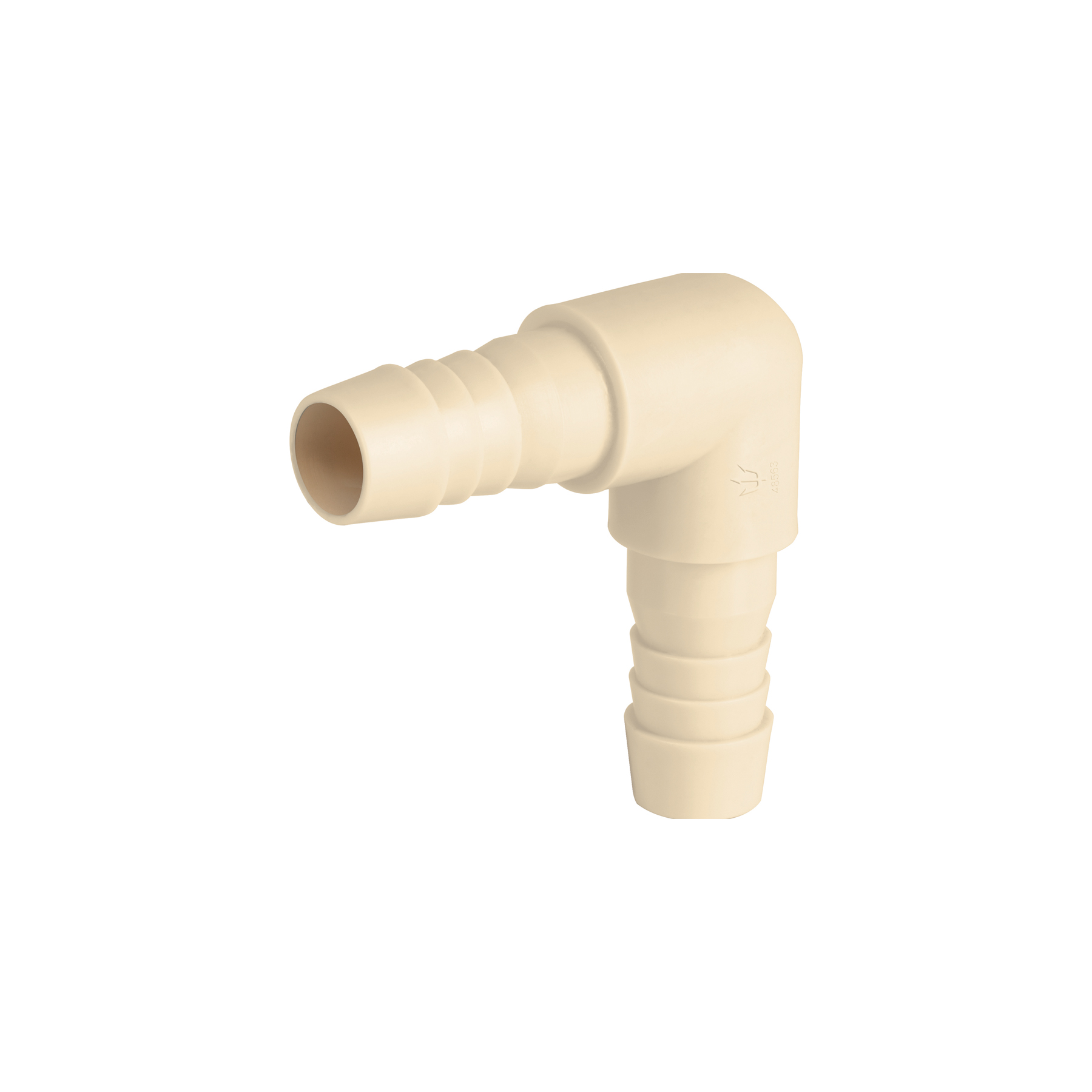 Codo 90° inserción de 3/4' de polipropileno, Foset