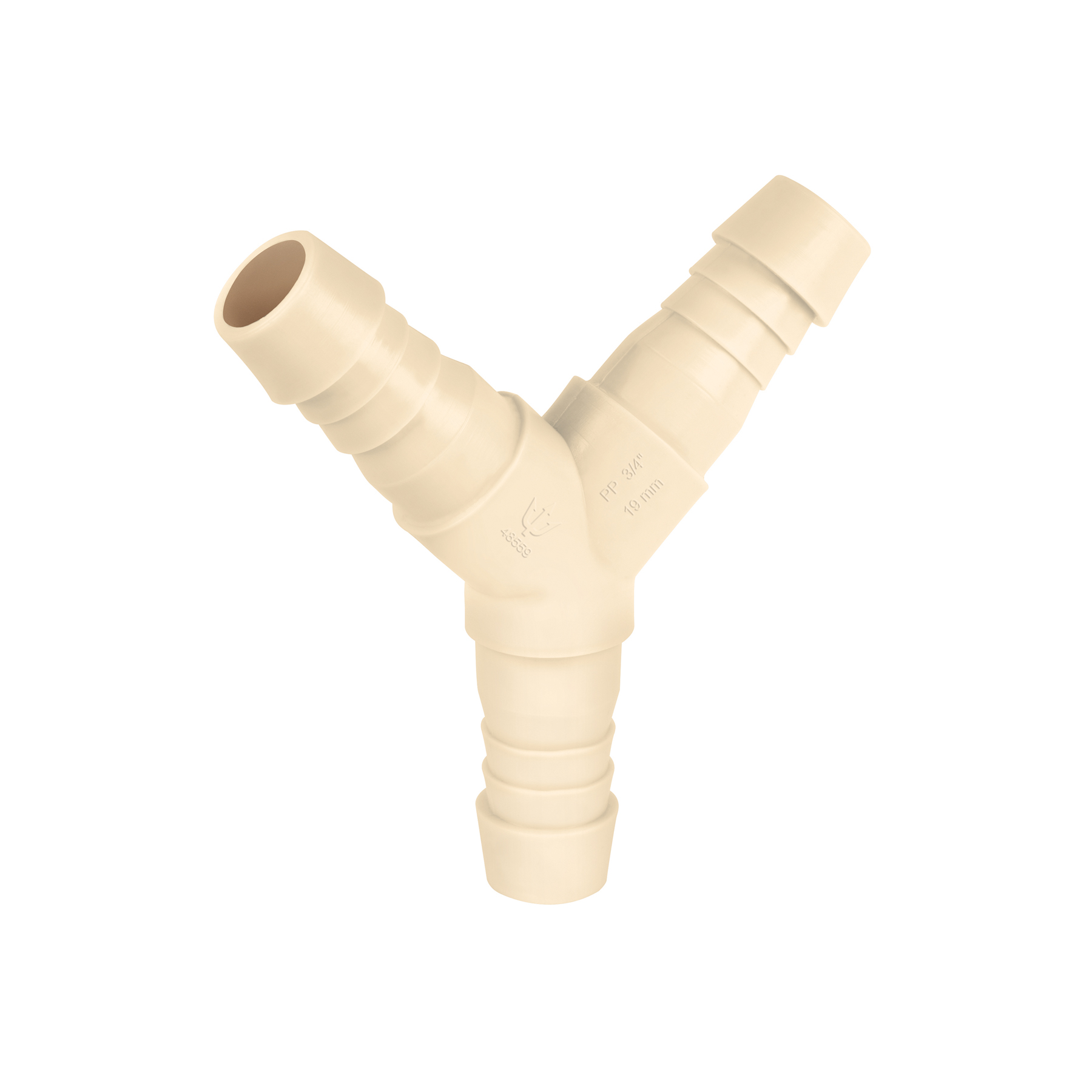 Yee inserción 3/4' de polipropileno, Foset