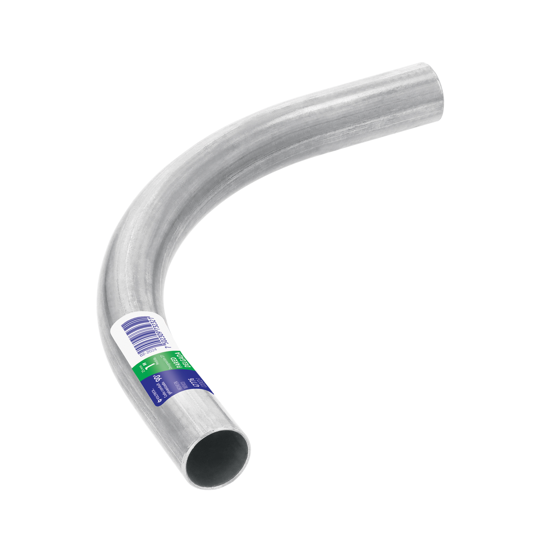 Codo Conduit 90° 1' pared delgada (1.6 mm), et. verde