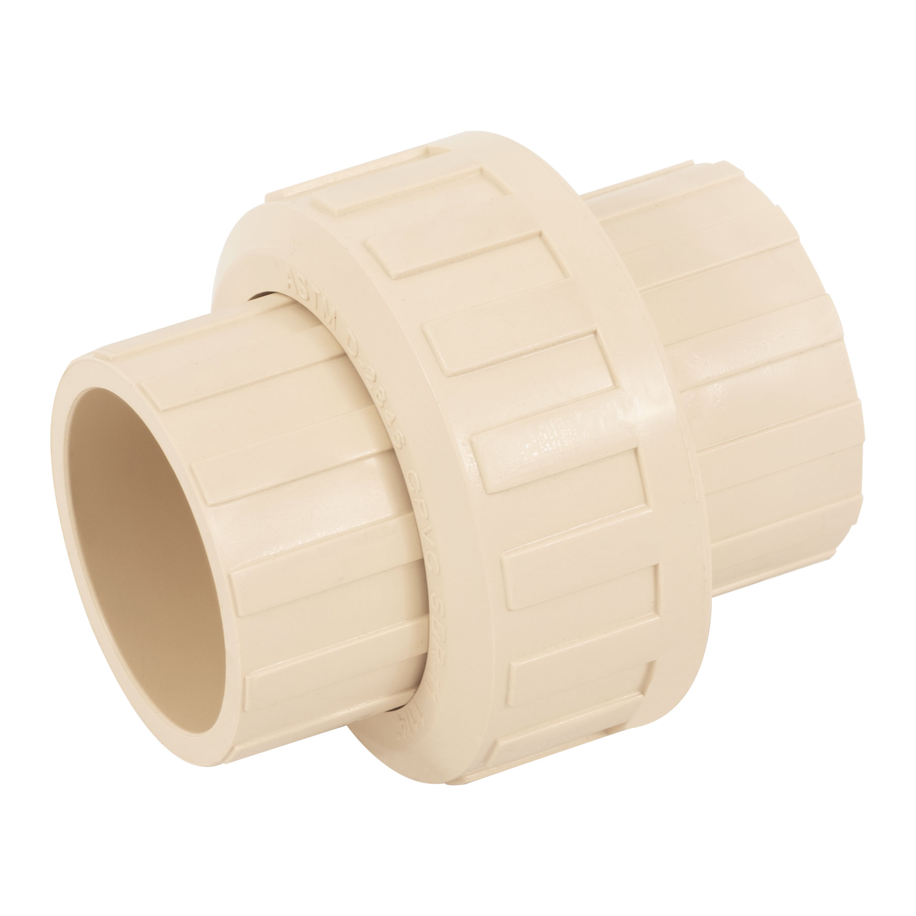 Tuerca unión lisa de CPVC 1-1/4', Foset