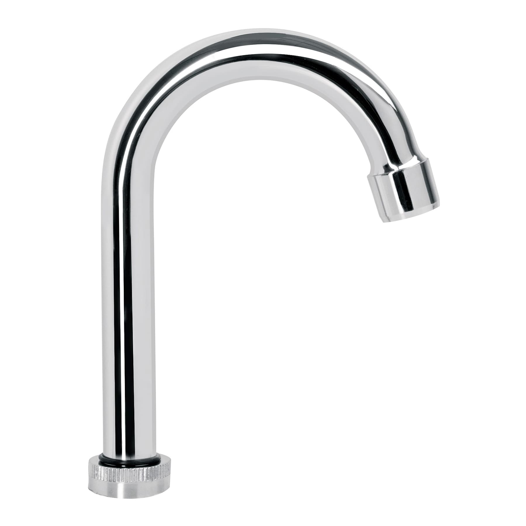 Cuello tipo bar para mezcladora de lavabo, cromo, Basic