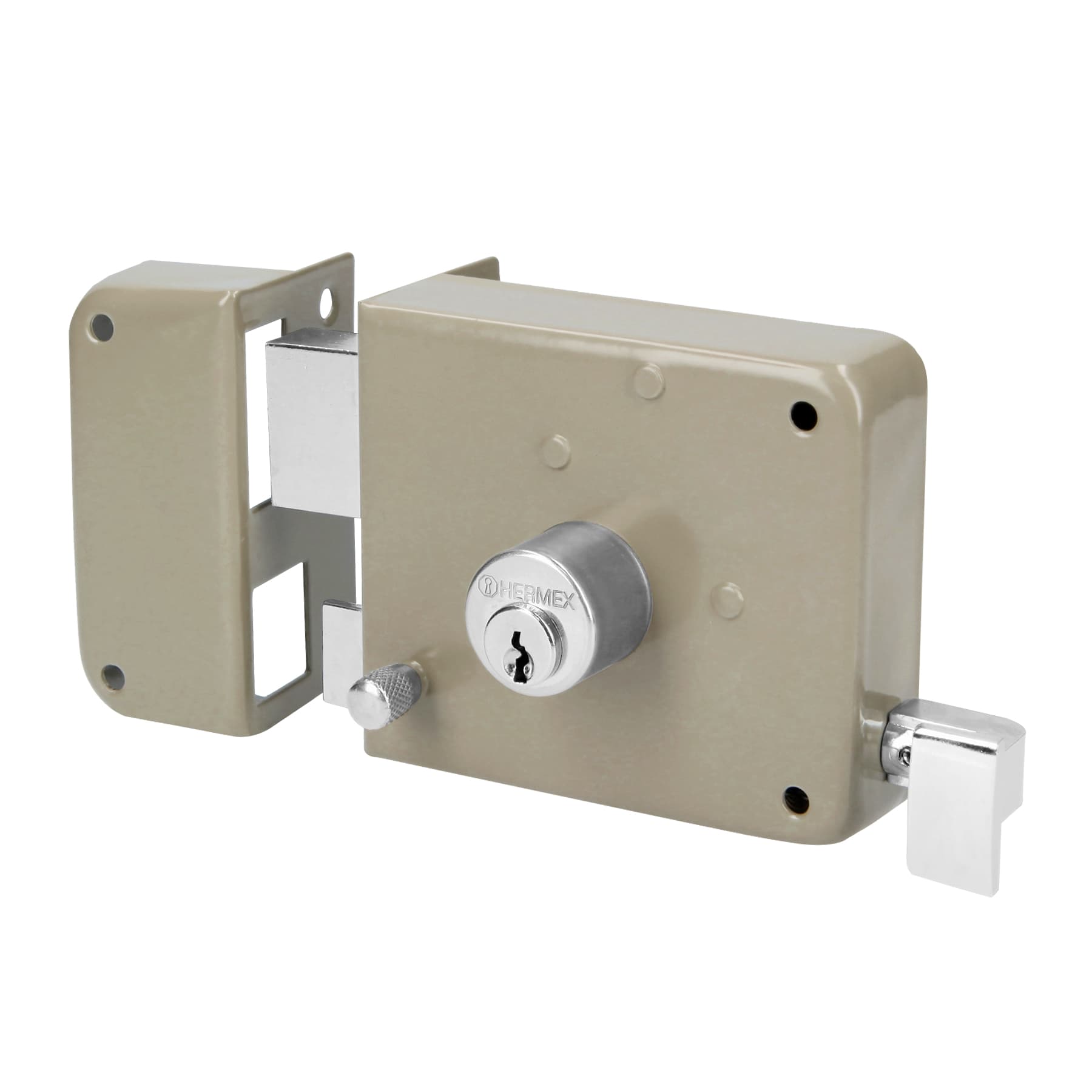 Cerradura sobreponer izq instala-fácil, blíster, BASIC