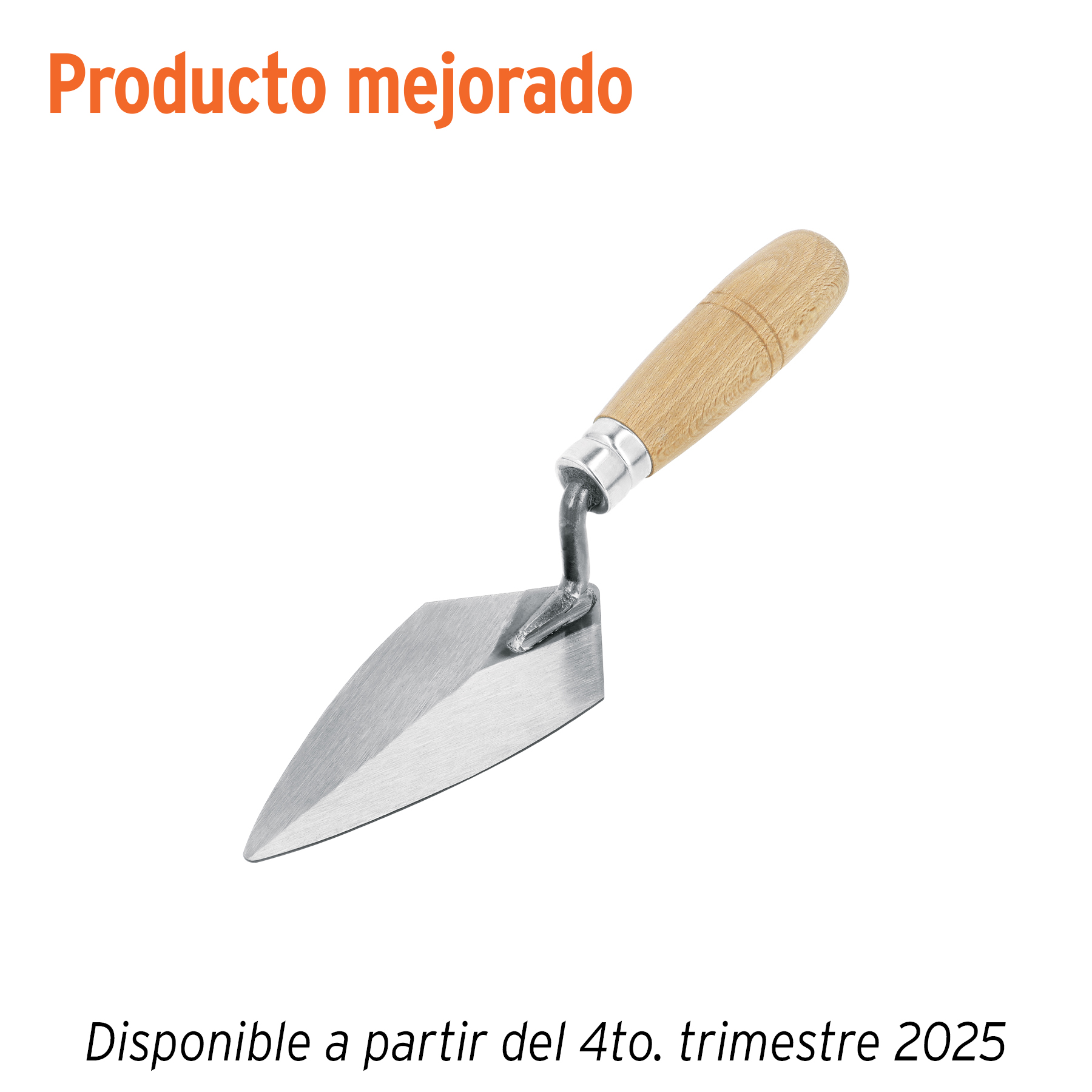 Cuchara para albañil 6' tipo Filadelfia, PRETUL