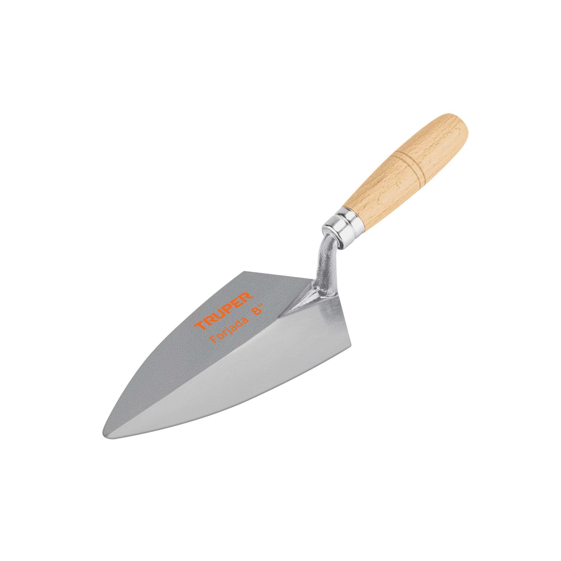Cuchara para albañil 8' forjada tipo Filadelfia, TRUPER