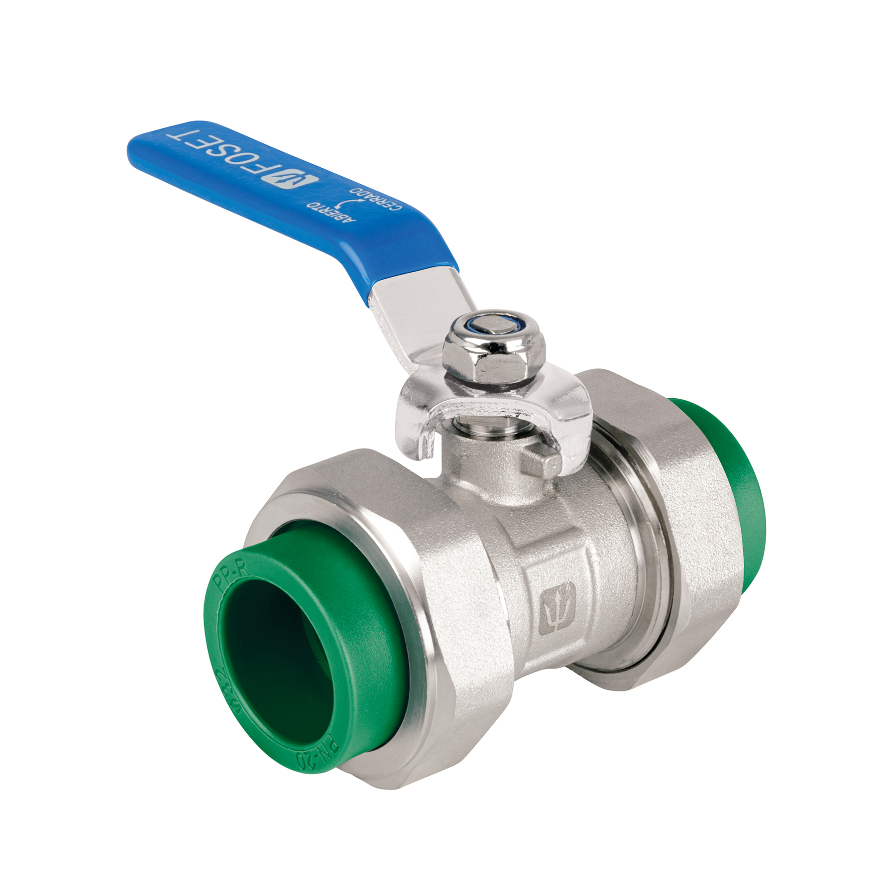 Válvula de esfera desmontable PPR, 1' (32mm), FOSET