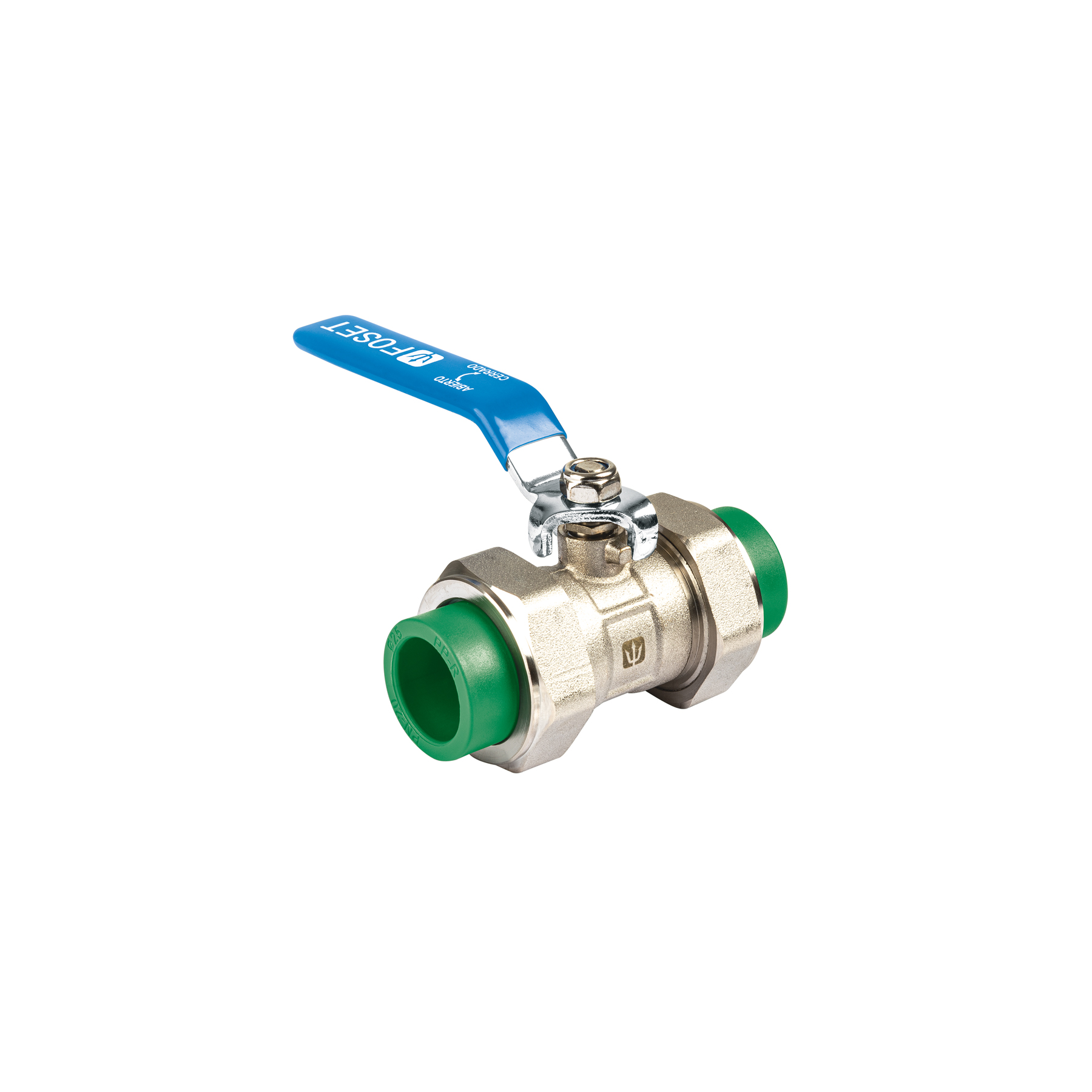 Válvula de esfera desmontable PPR, 3/4' (25mm), FOSET