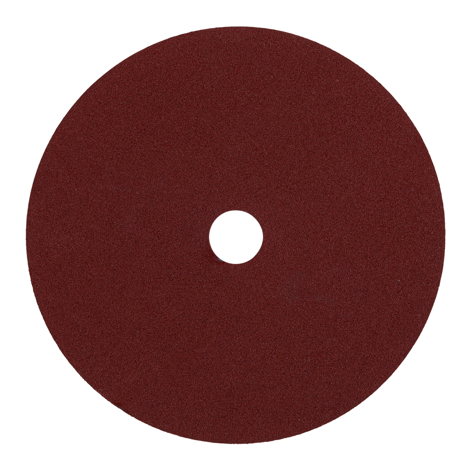 Disco de lija de 7' con respaldo de fibra, grano 80, TRUPER