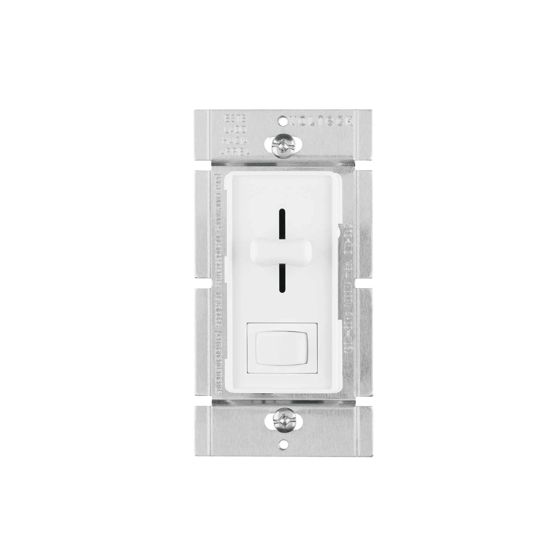 Atenuador de Luz deslizable con interruptor, línea Classic