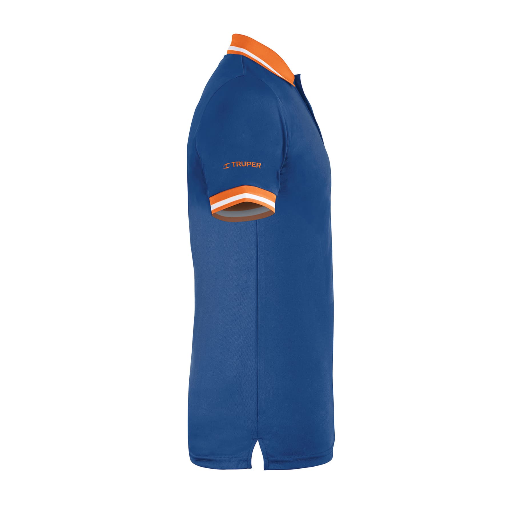Playera polo performance para hombre, azul, EEG, Truper - Imagen 4