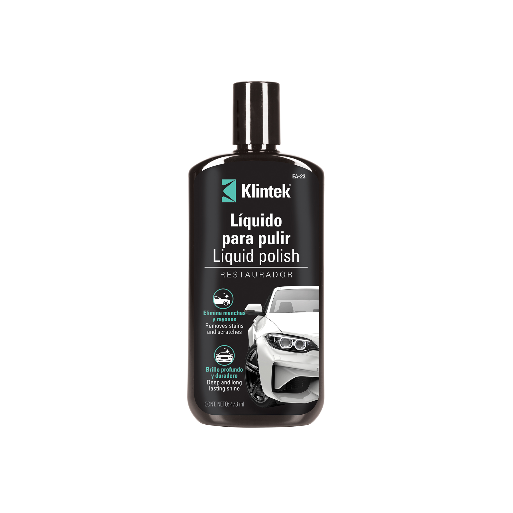 Polish líquido para auto, 473 ml, KLINTEK