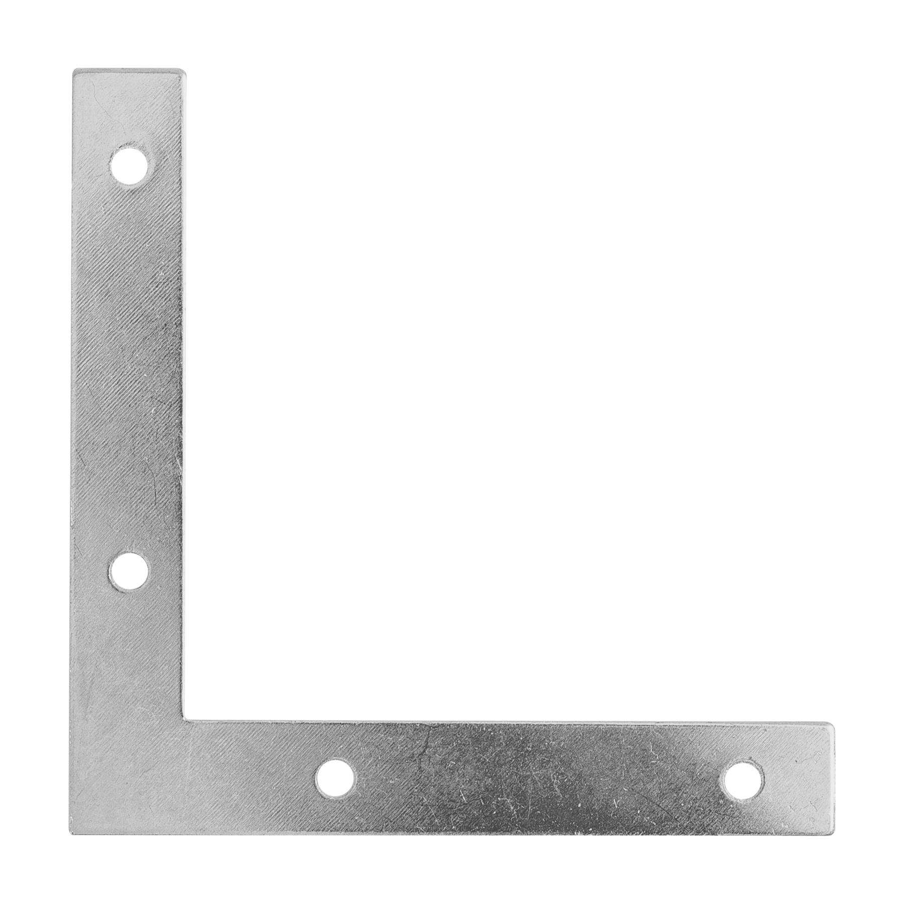 Bolsa c/24 escuadras planas cantoneras 4' x 4', FIERO