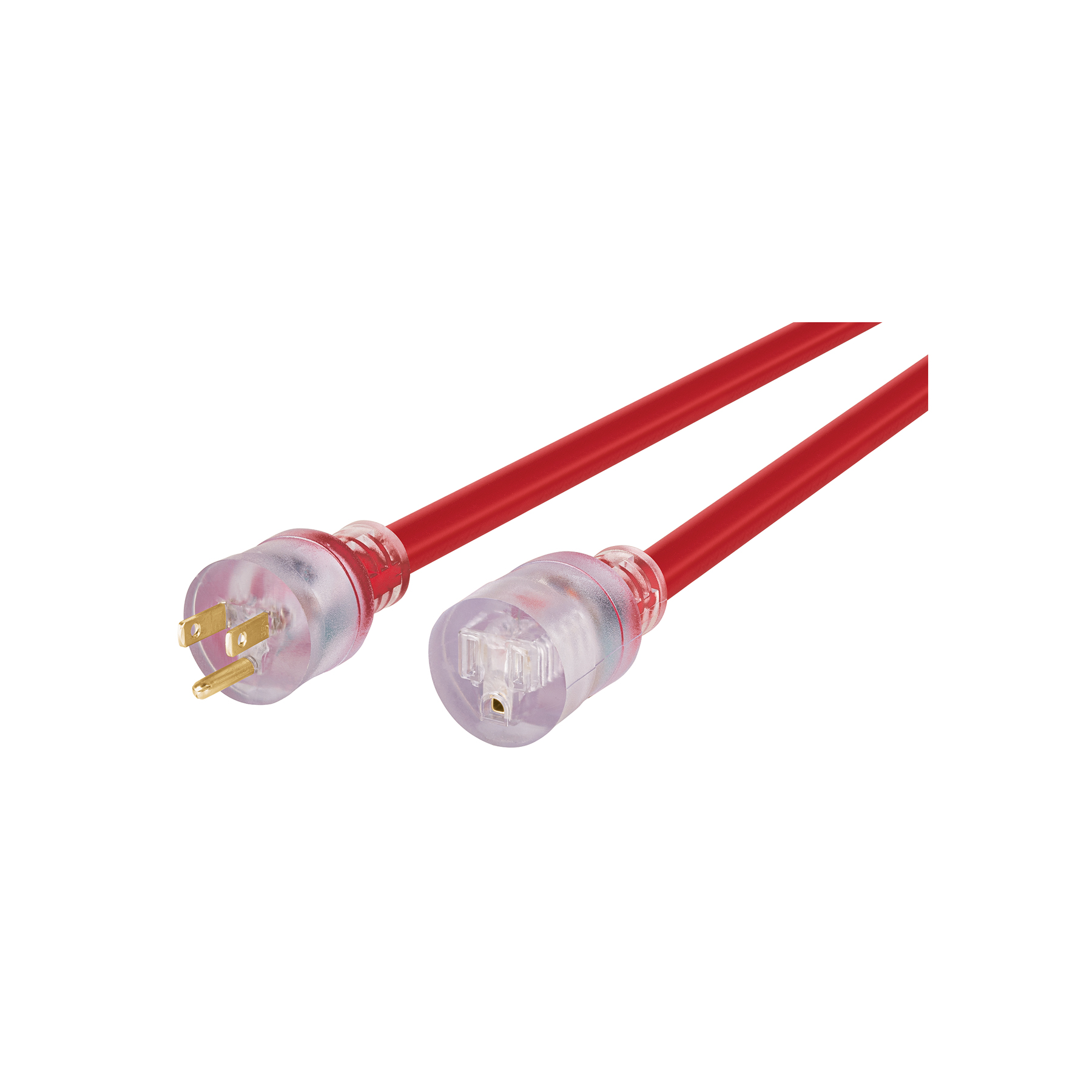 Extensión reforzada aterrizada 10 m 3x12 AWG, Volteck