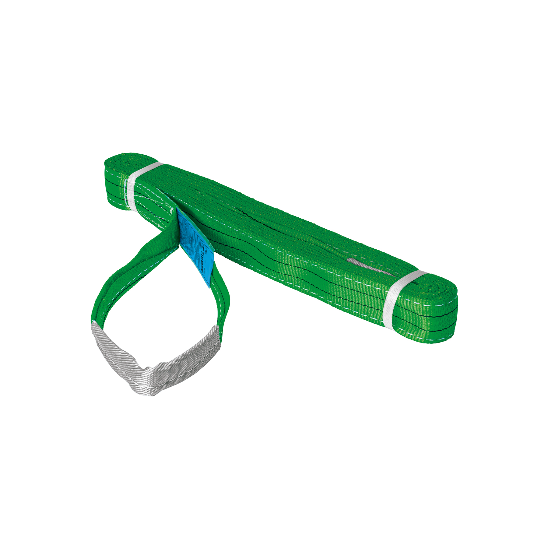 Eslinga de poliéster, ojo a ojo,  2' x 6 m, Truper