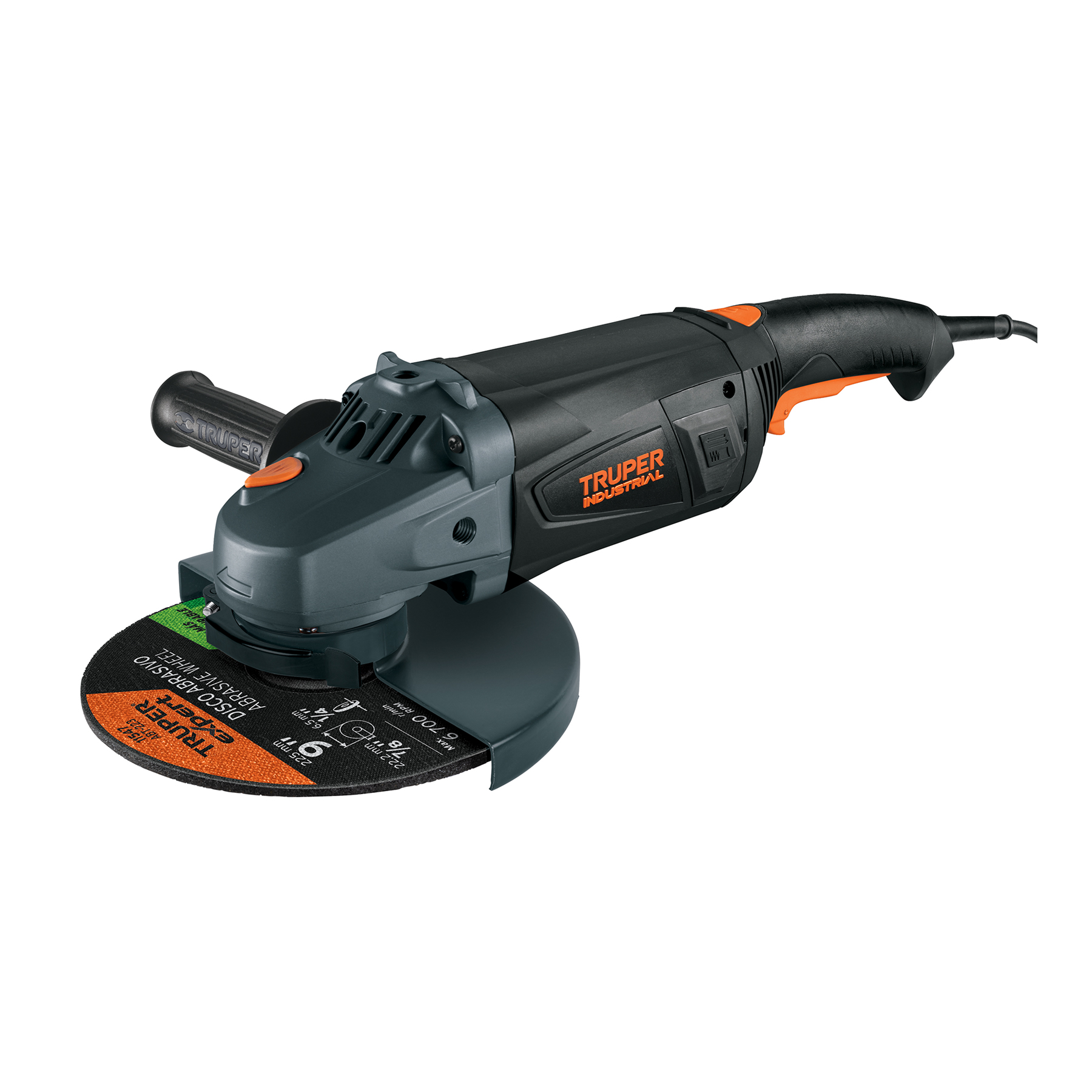 Esmeriladora angular 9', 2350W, TRUPER INDUSTRIAL