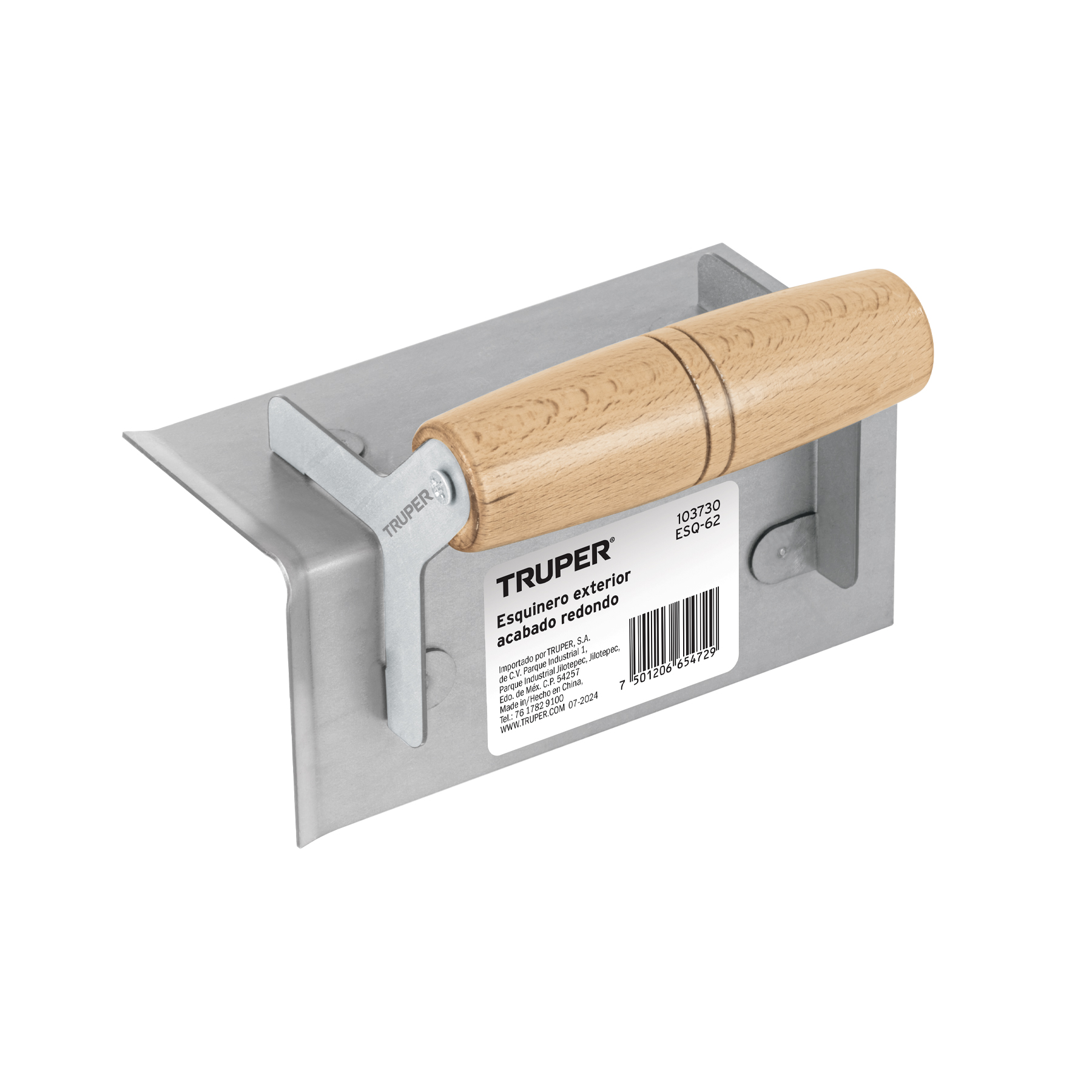 Esquinero exterior, para acabado redondeado, Truper