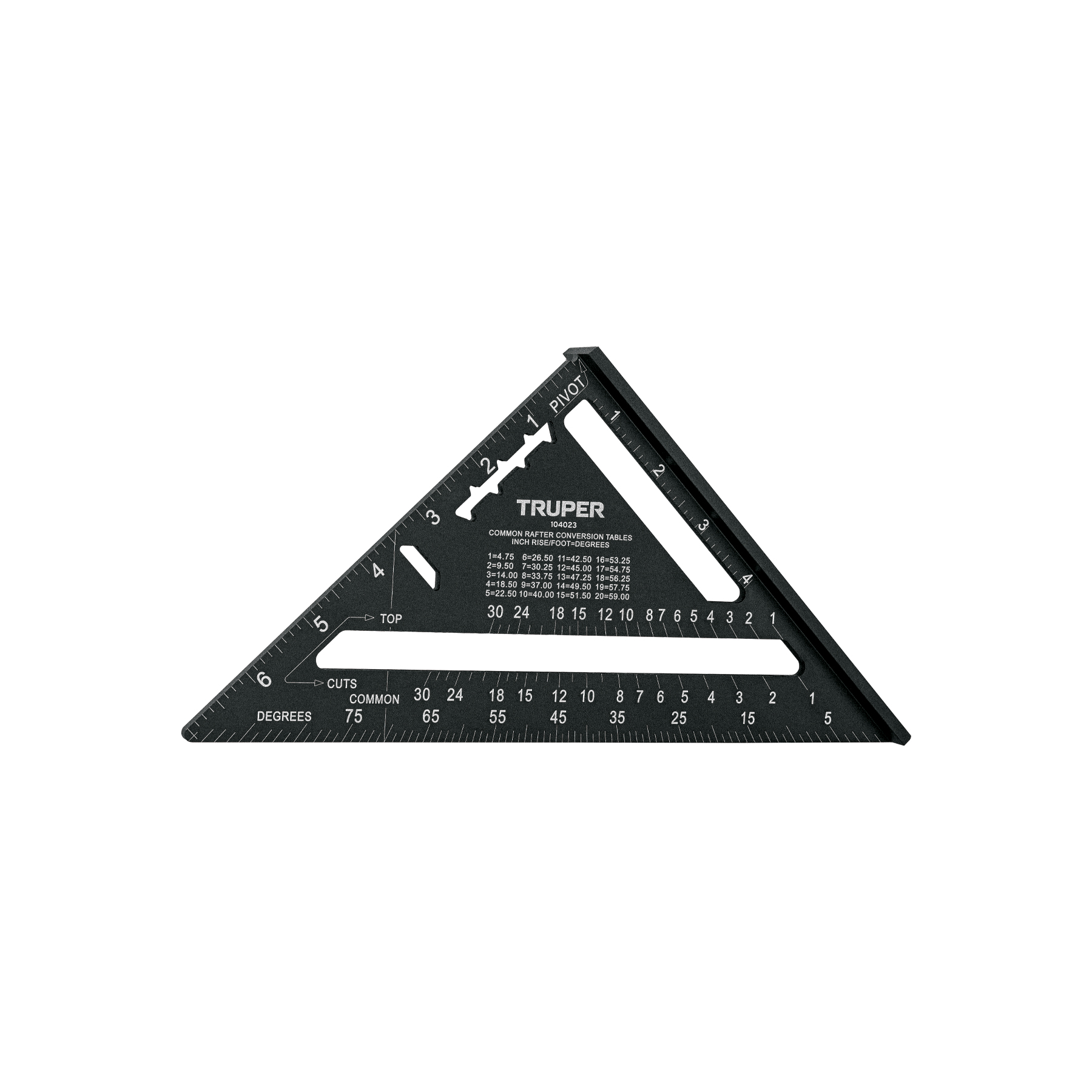 Escuadra 7' de aluminio color negro, p/muros de yeso, Truper