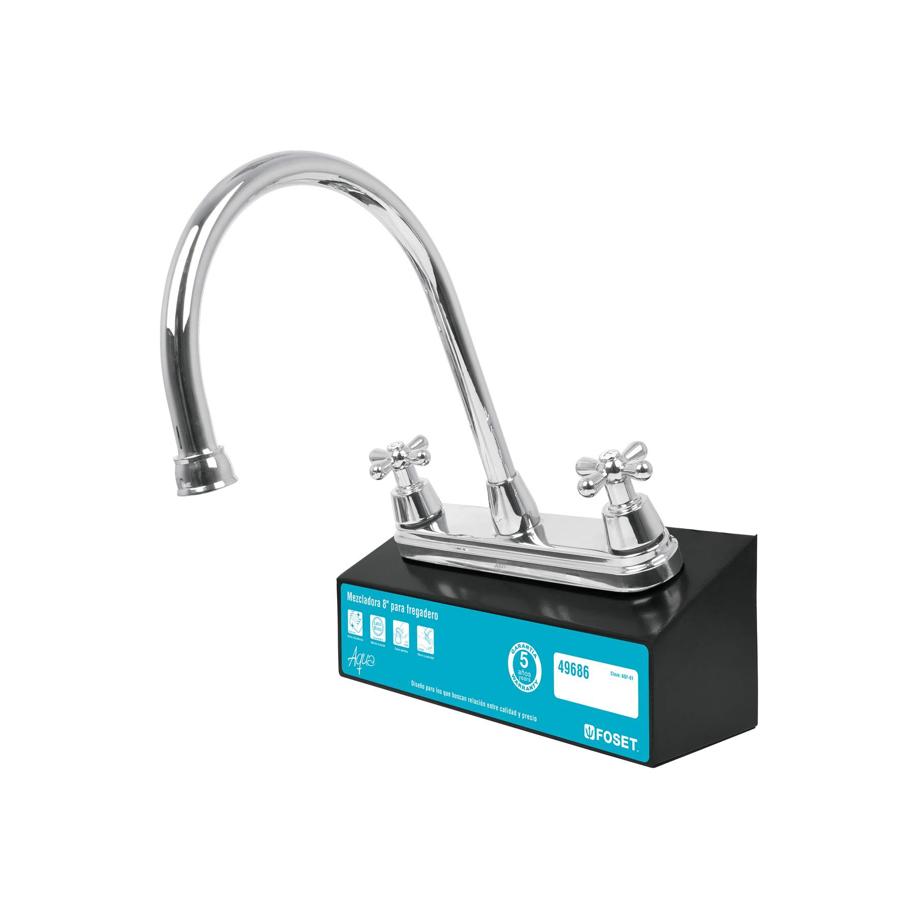 Exhibidor con mezcladora AQF-81, Foset