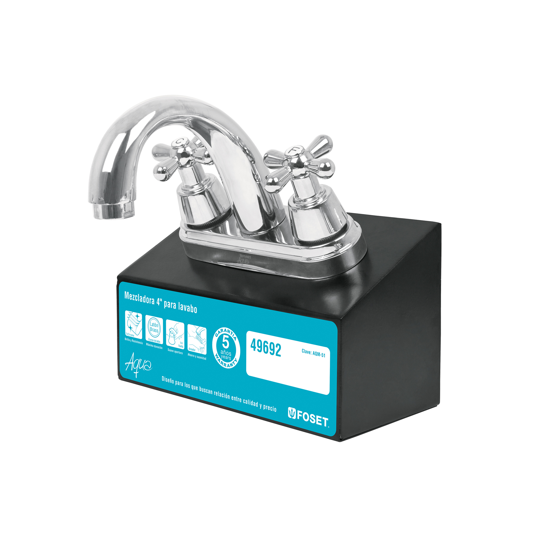 Exhibidor con mezcladora AQM-51, Foset