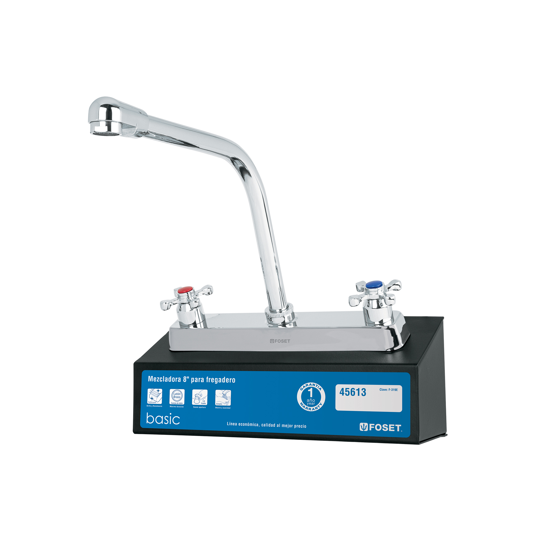 Exhibidor con mezcladora F-319E, Foset