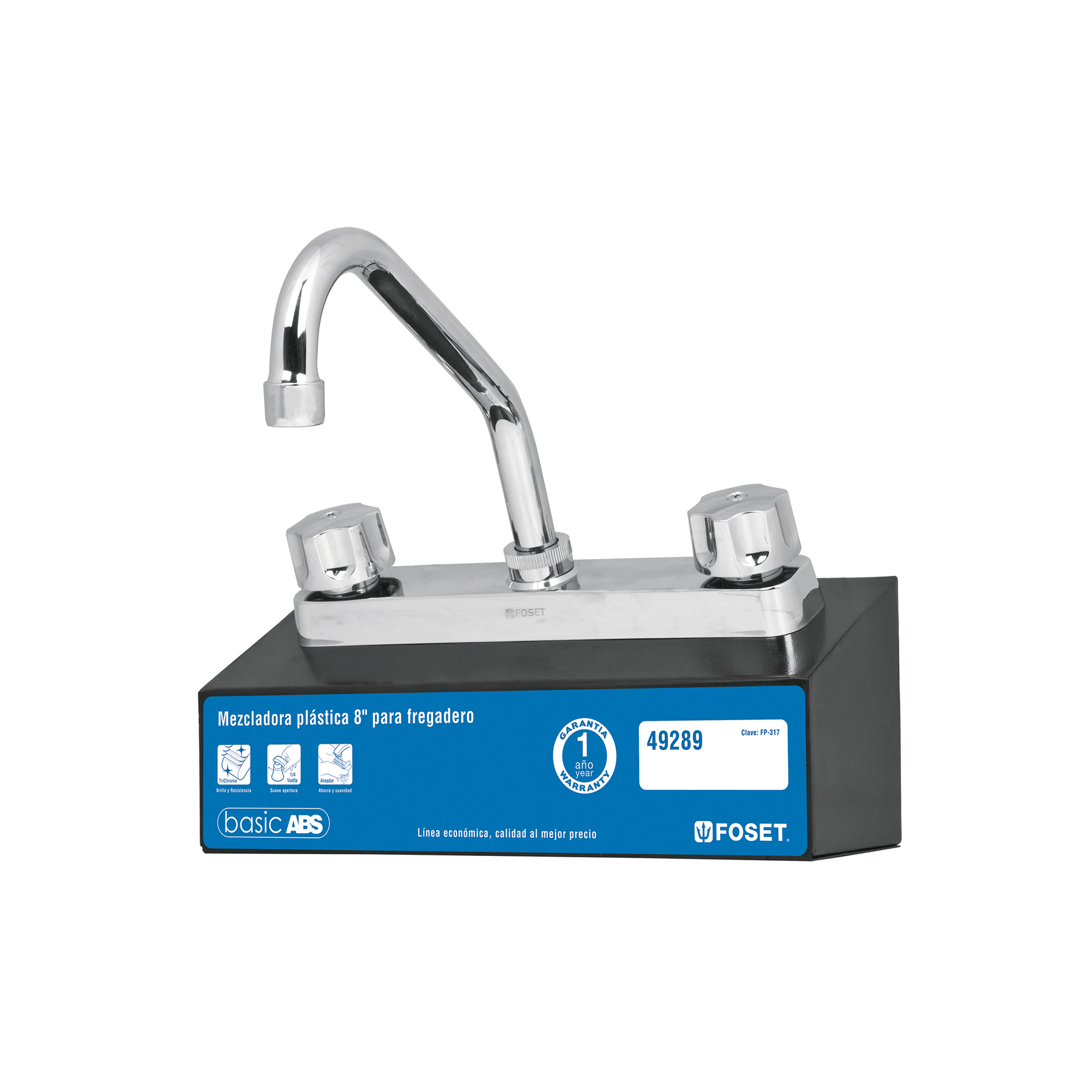 Exhibidor con mezcladora FP-317, Foset