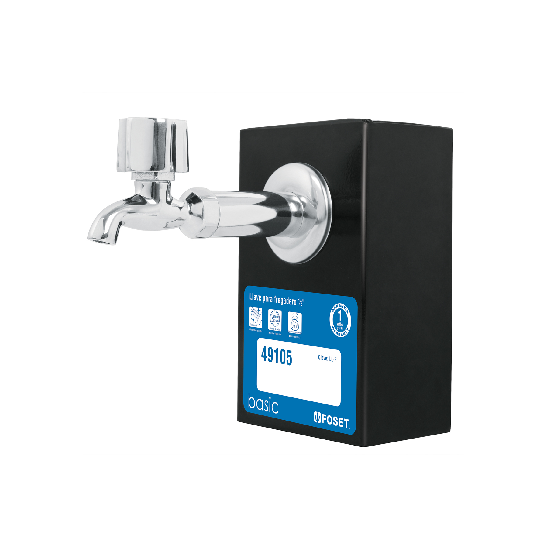 Exhibidor con llave para fregadero LL-F, Foset