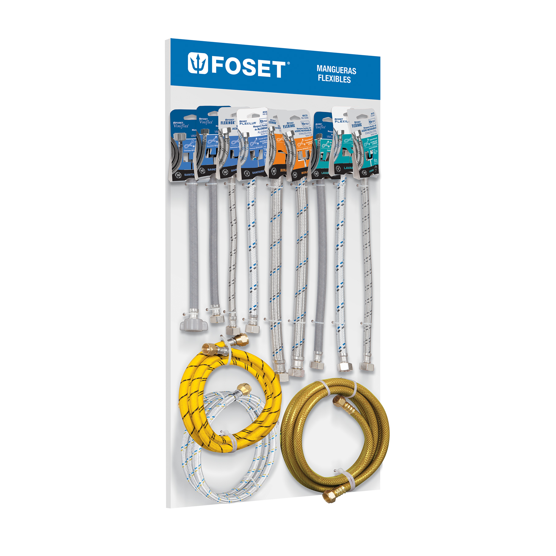 Exhibidor de mangueras, Foset