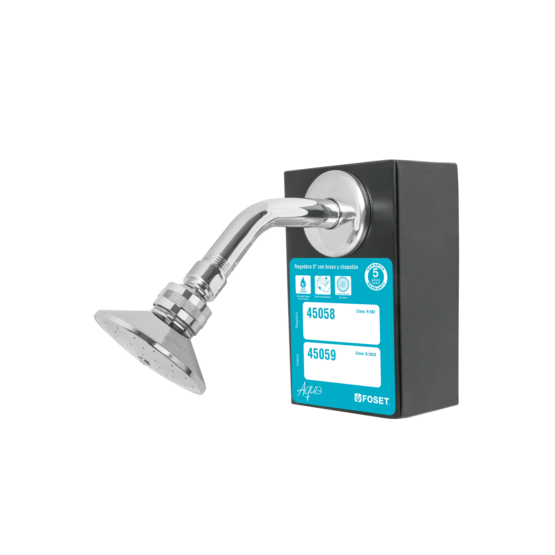 Exhibidor con Regadera R-502, Foset