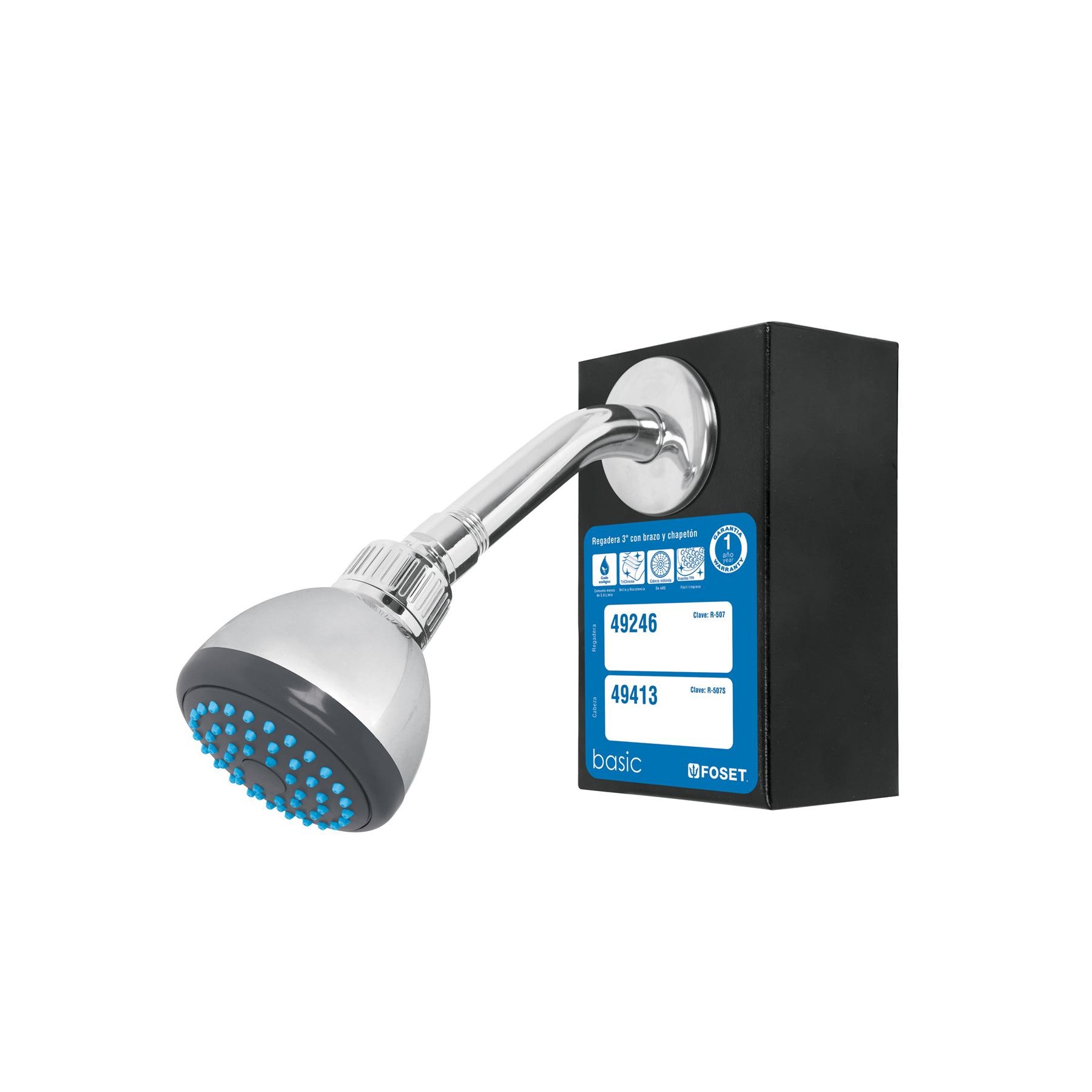 Exhibidor con regadera R-507, Foset