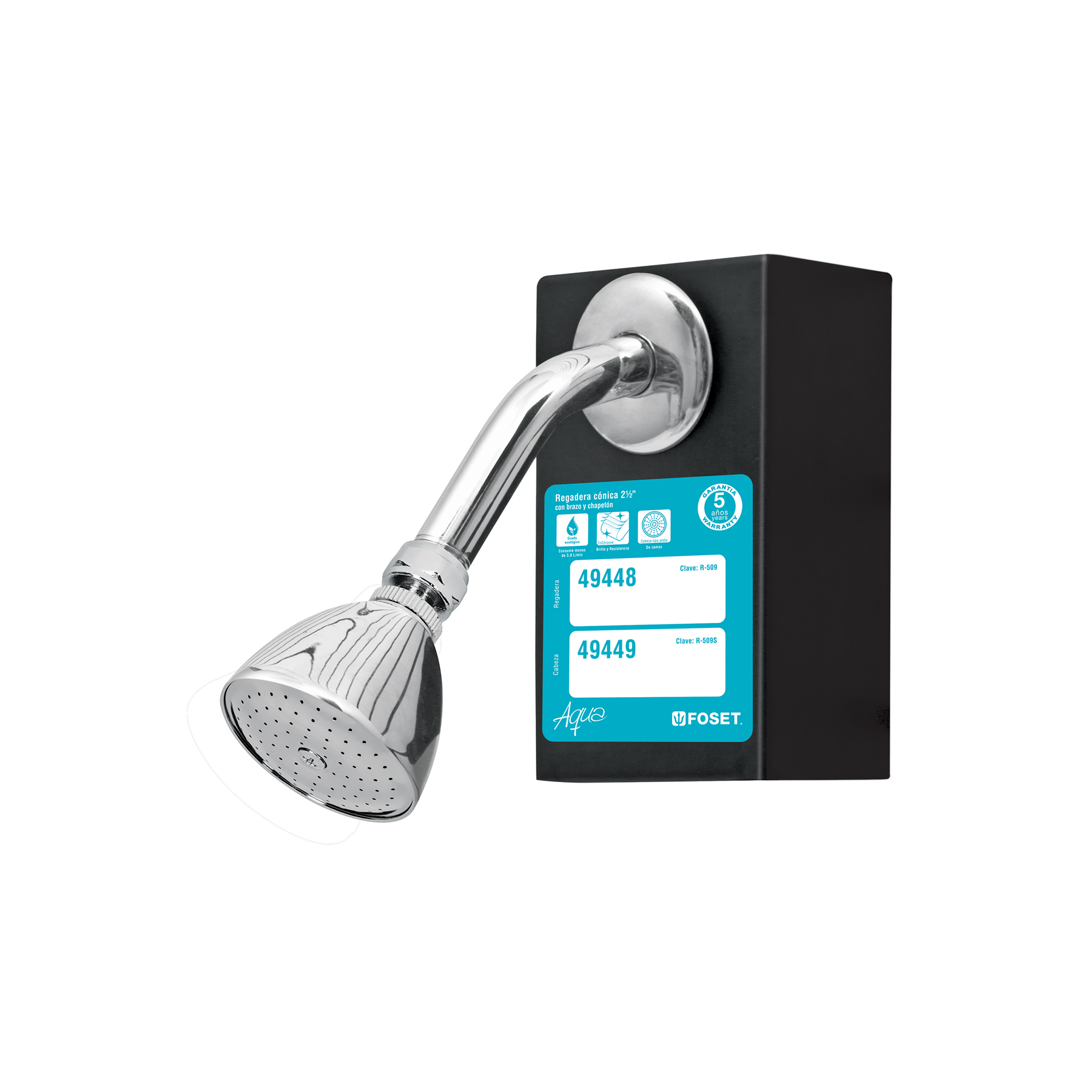 Exhibidor con regadera R-509, Foset