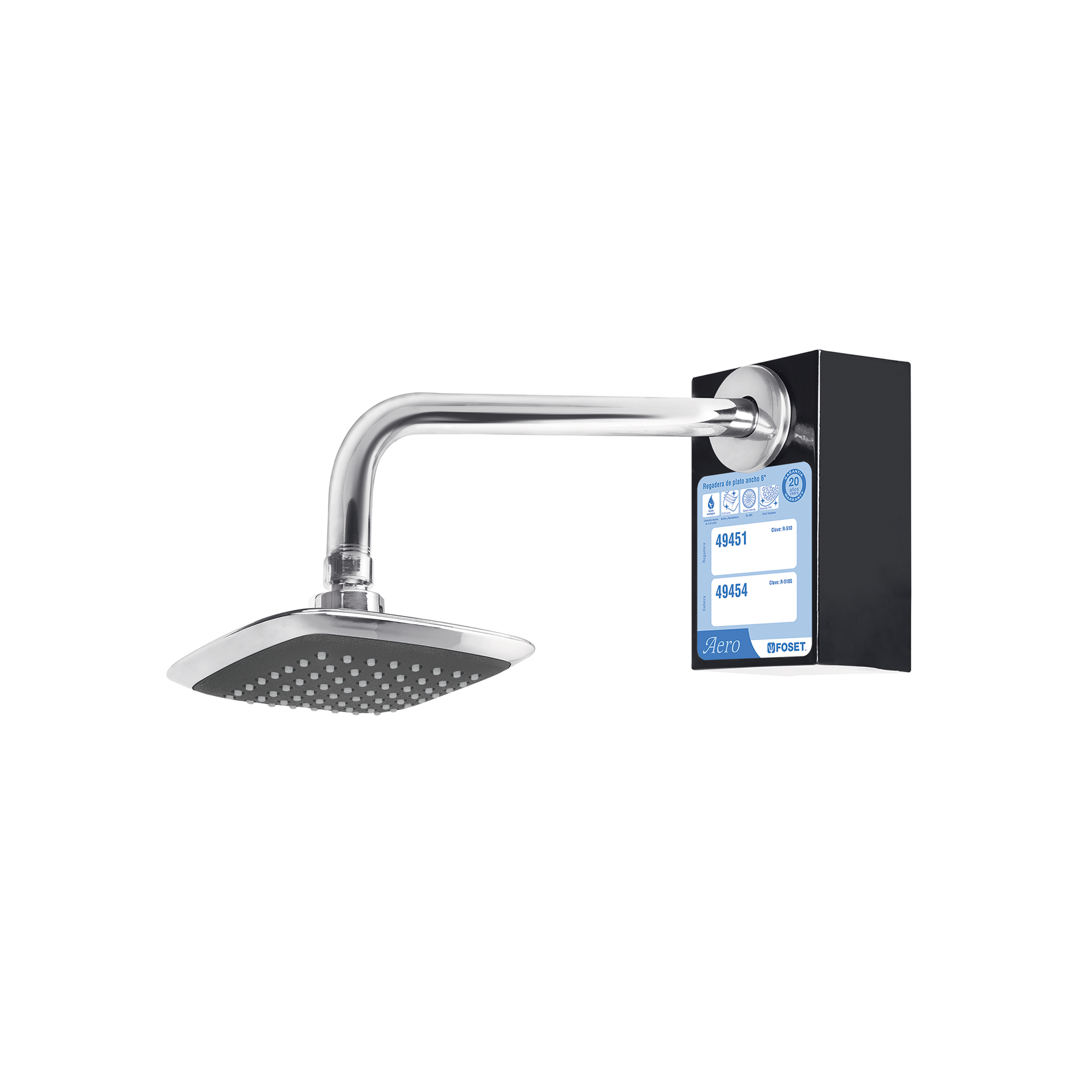 Exhibidor con regadera R-510, Foset