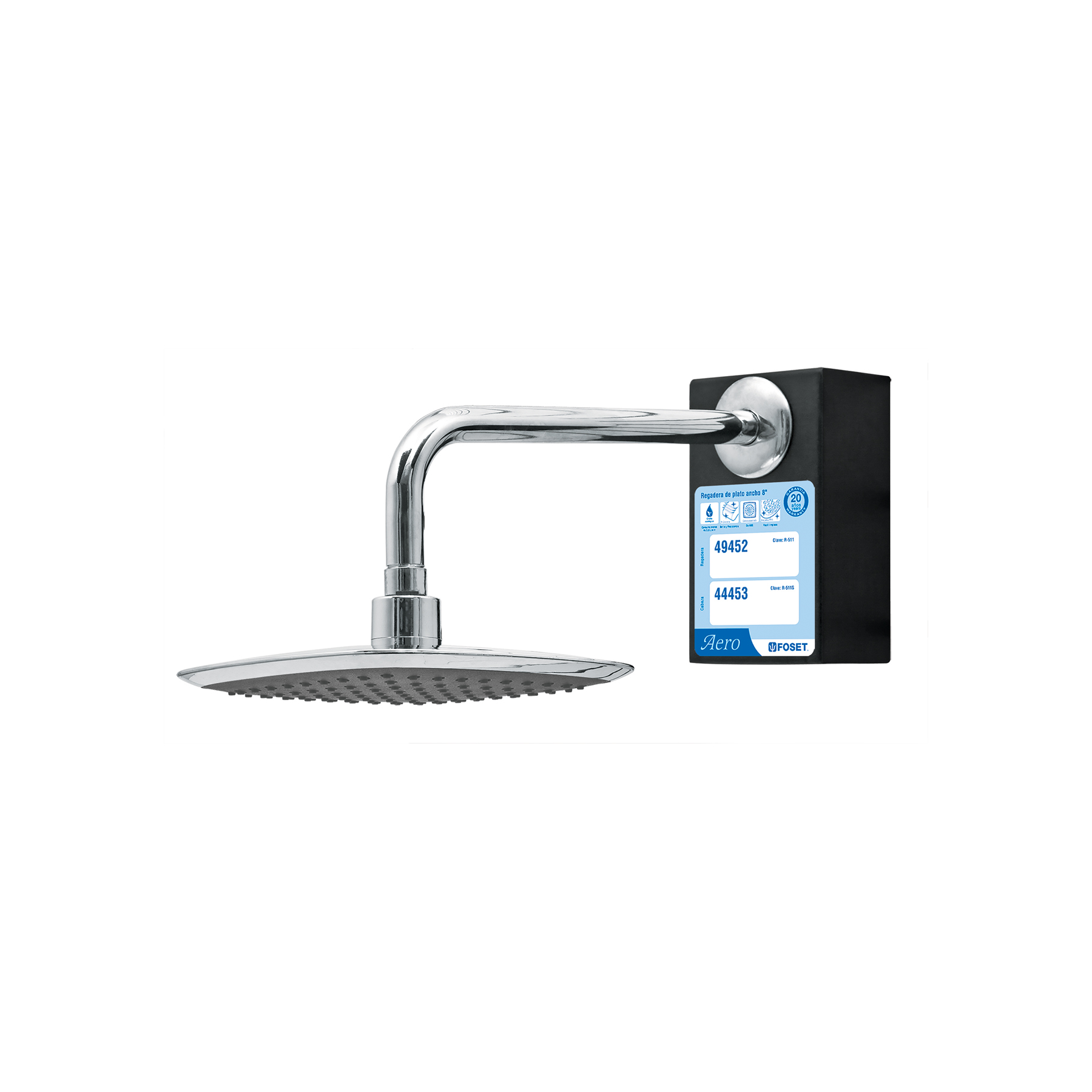 Exhibidor con regadera R-511, Foset